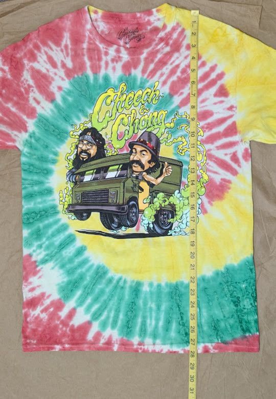 Other Cheech and Chong tie-dye unisex cartooned graphic tee shirt Size US S / EU 44-46 / 1 - 4 Thumbnail