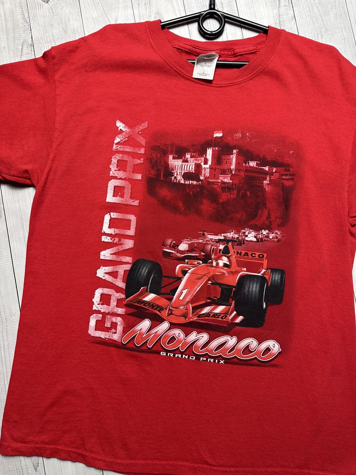 Vintage Vintage Racing tee Monaco size L cars logo Size US L / EU 52-54 / 3 - 2 Thumbnail