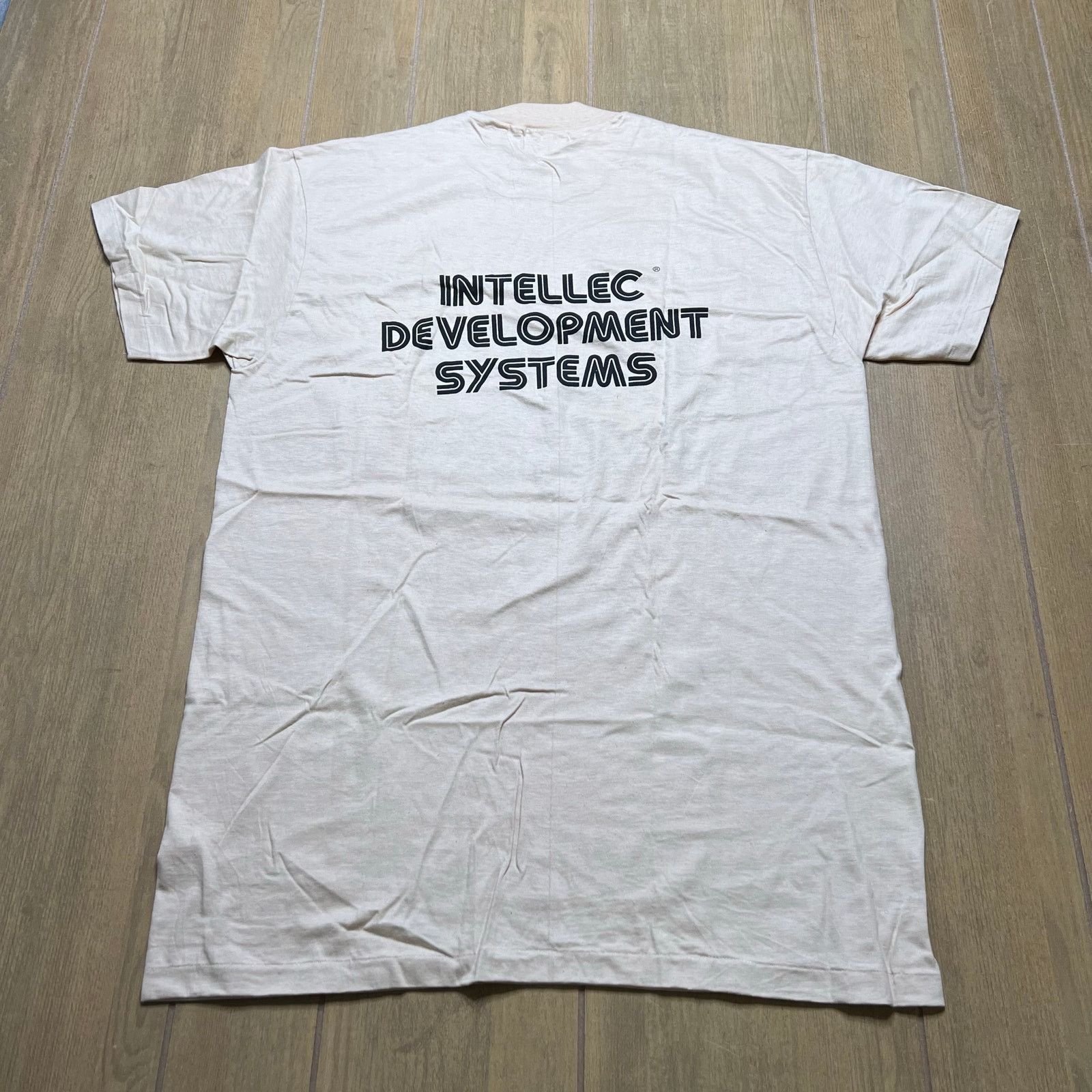 Hanes Vintage Intel Racing T Shirt XL USA Made Hanes Beefy T 90s Size US XL / EU 56 / 4 - 7 Thumbnail