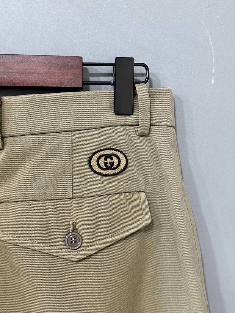 Gucci Gucci Embroidered small logo trousers 2502-Nextarrow Size US 30 / EU 46 - 3 Thumbnail