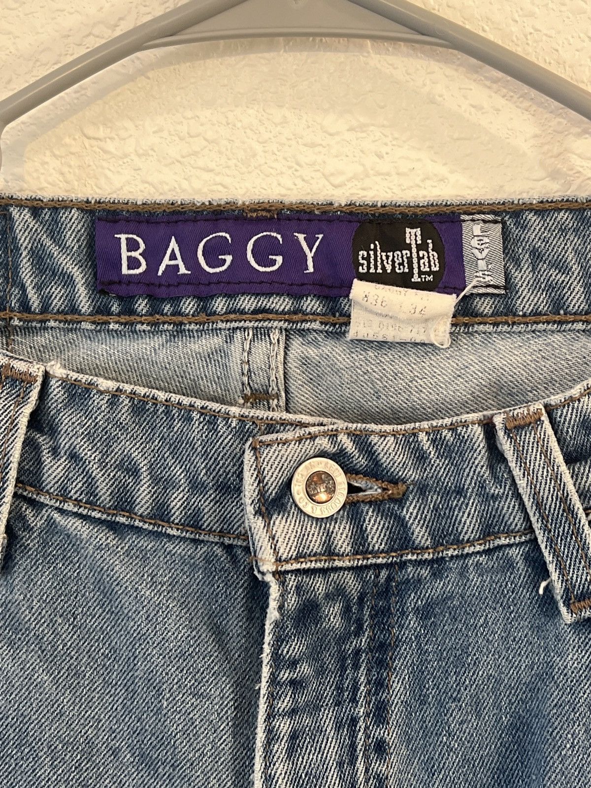 Levi's Vintage Clothing Levis Silver Tab Baggy Size US 34 / EU 50 - 3 Thumbnail
