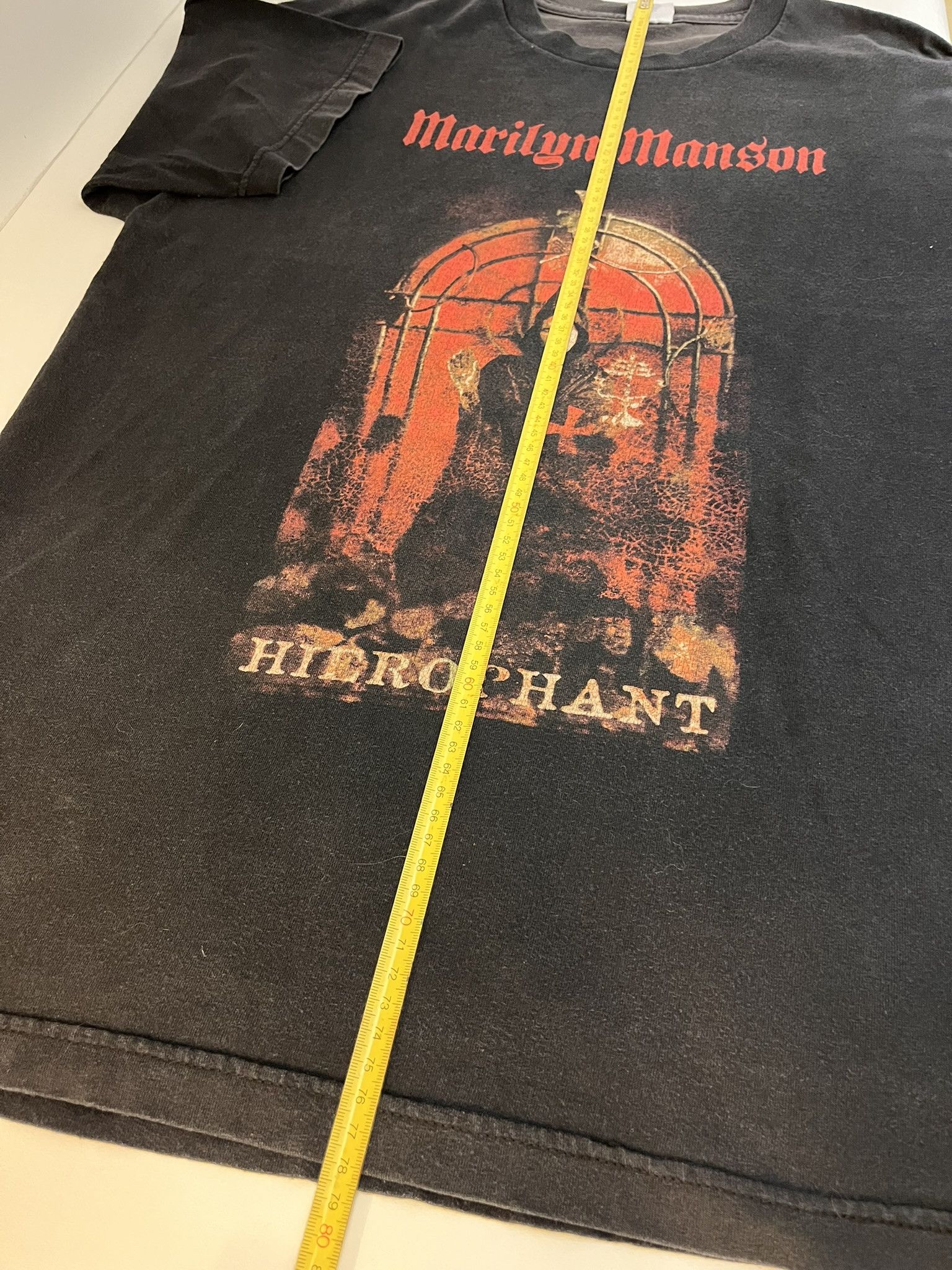 Band Tees Marilyn Manson Hierophant Holywood rare vintage 2000s Size US XL / EU 56 / 4 - 6 Thumbnail