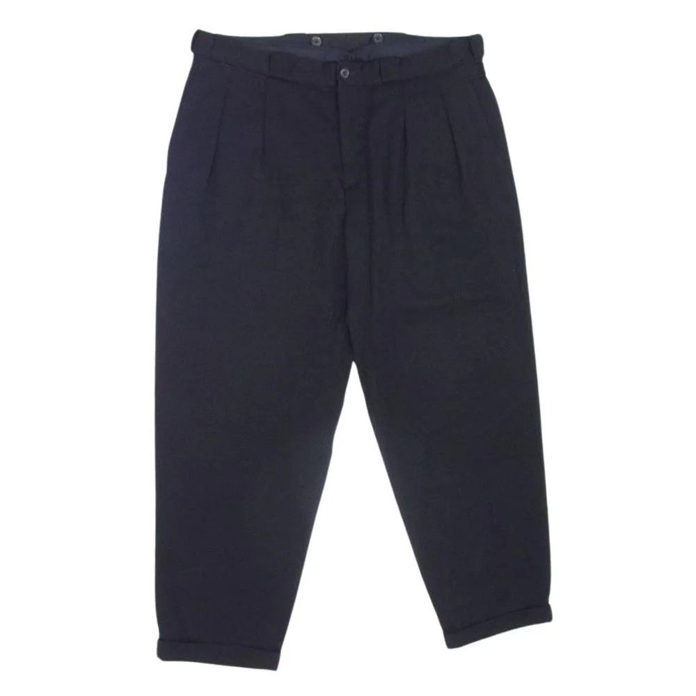 Yohji Yamamoto Yohji Yamamoto POUR HOMME 20AW wool slacks pants Size US 39 - 1 Thumbnail