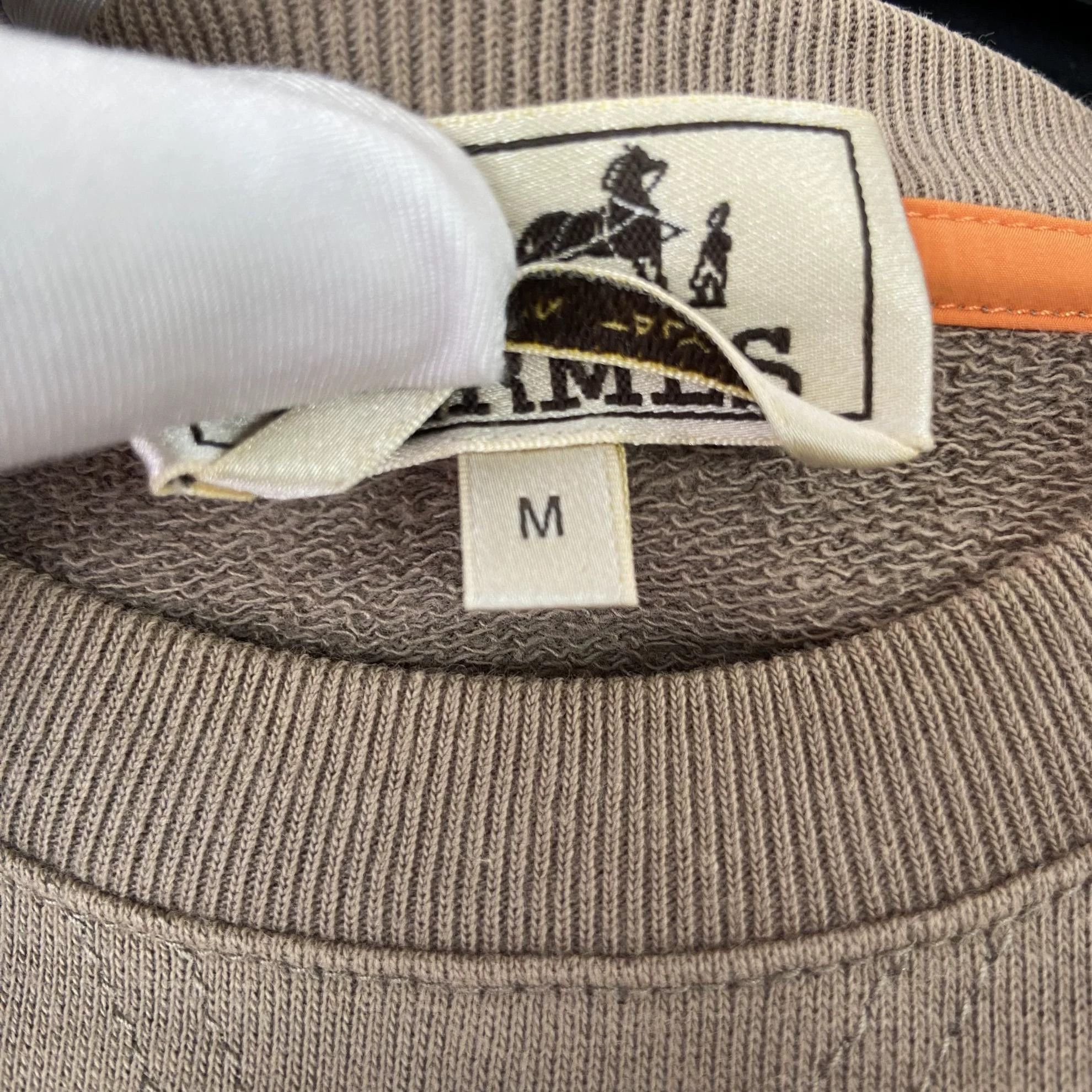 Hermes Hermes Camel Crew Neck T-Shirt M 4193 Size M / US 6-8 / IT 42-44 - 6 Thumbnail