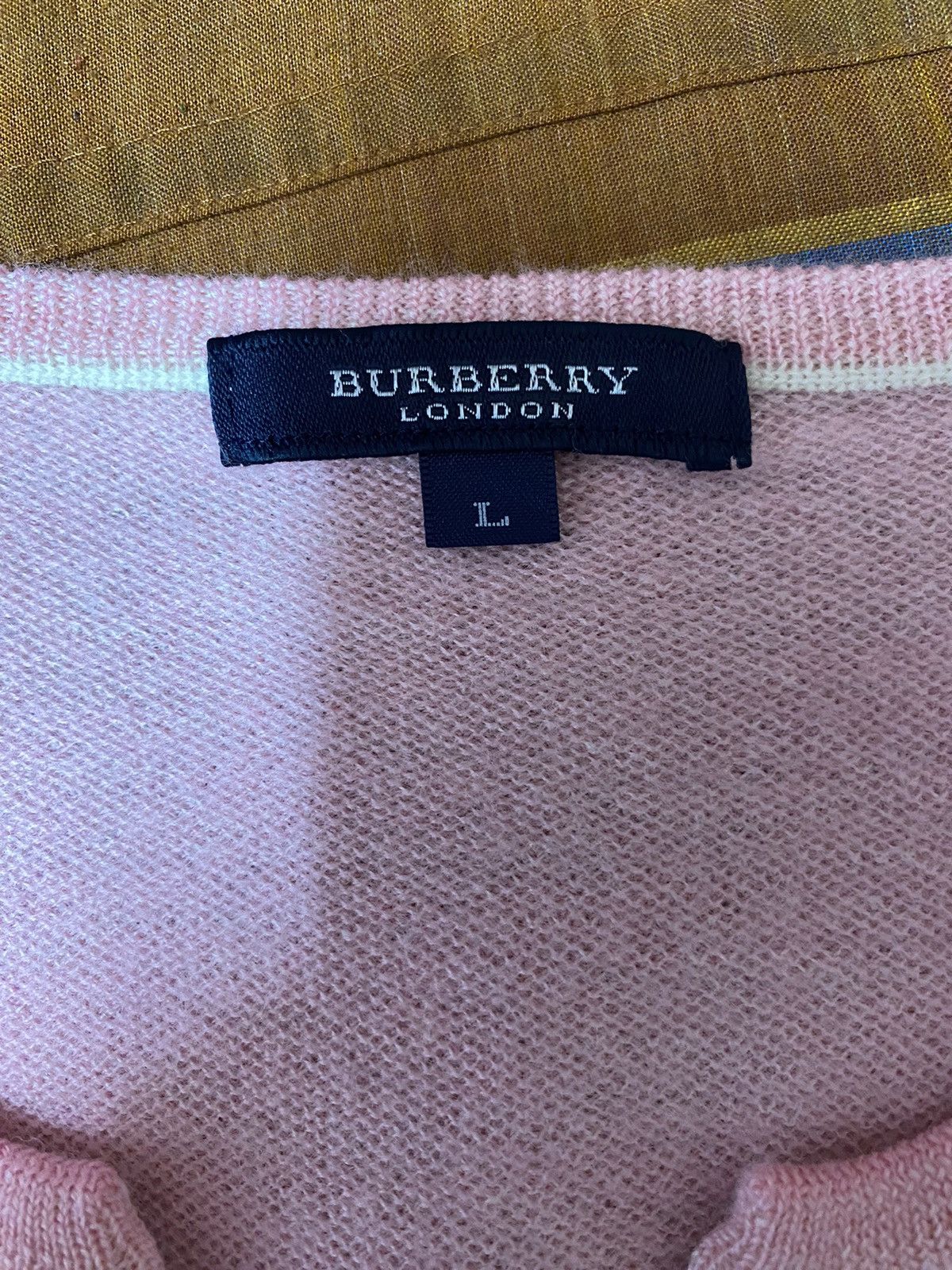 Burberry Burberry London Knitwear Pink Size US L / EU 52-54 / 3 - 4 Thumbnail