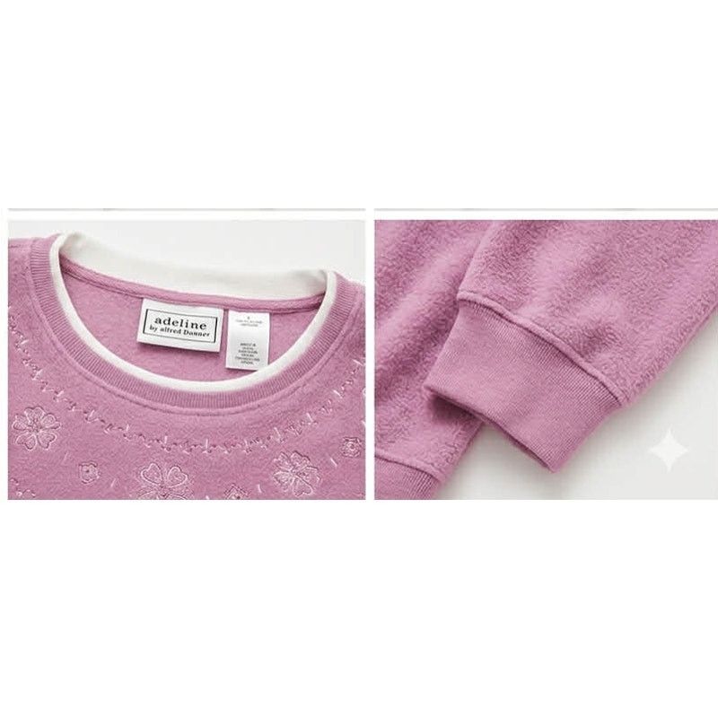 Other Vintage Adeline Alfred Dunner Long Sleeve Sweater Crewneck L Size L / US 10 / IT 46 - 4 Thumbnail