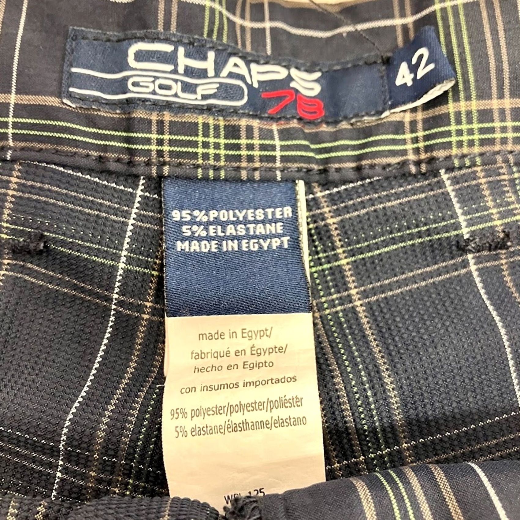 Chaps Chaps Golf Plaid Shorts Performance Mens Size 42 9" Inseam Size US 38 / EU 54 - 2 Thumbnail