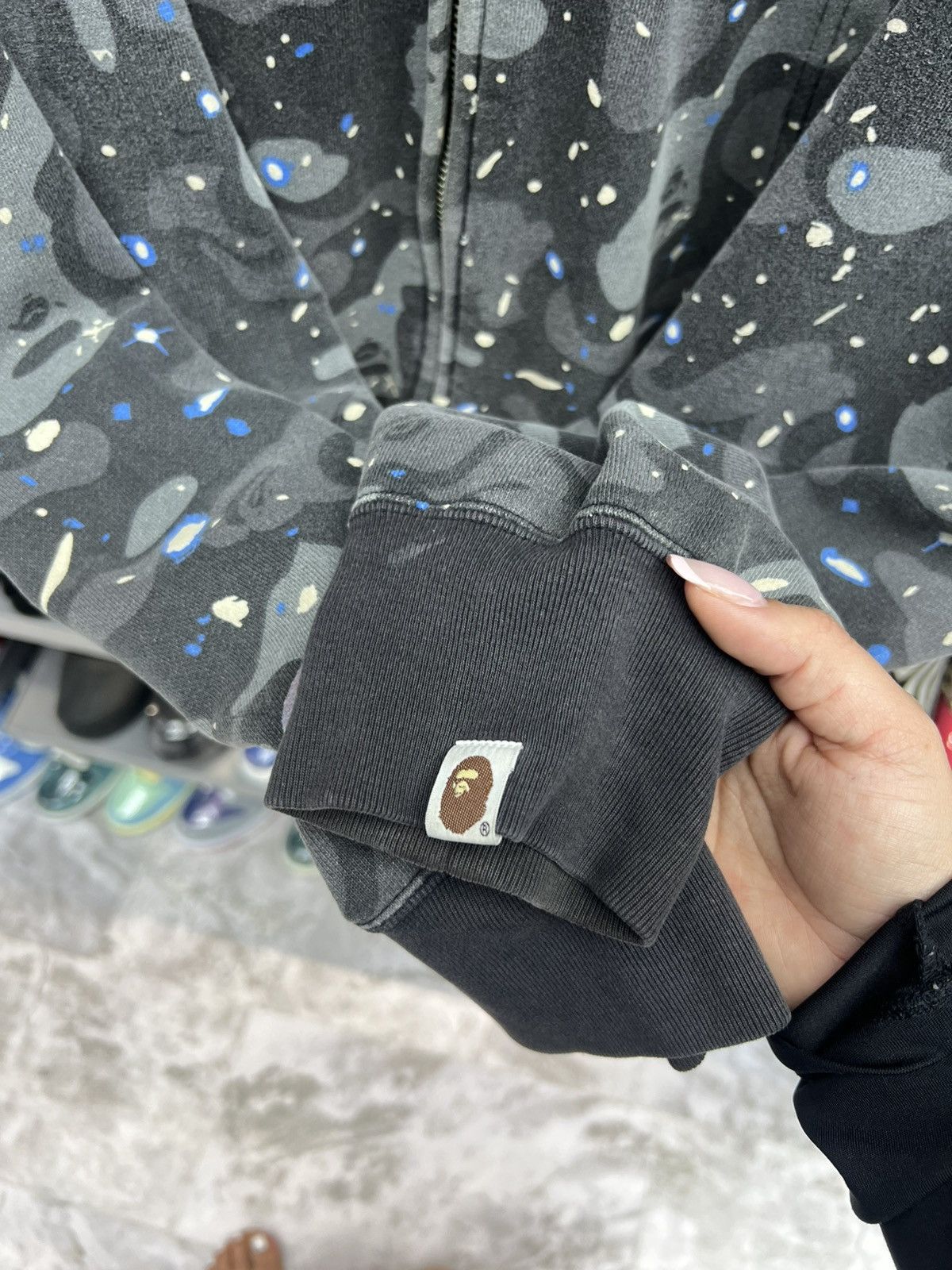 Bape Bape Space Camo Shark Full Zip Size US XXL / EU 58 / 5 - 5 Thumbnail