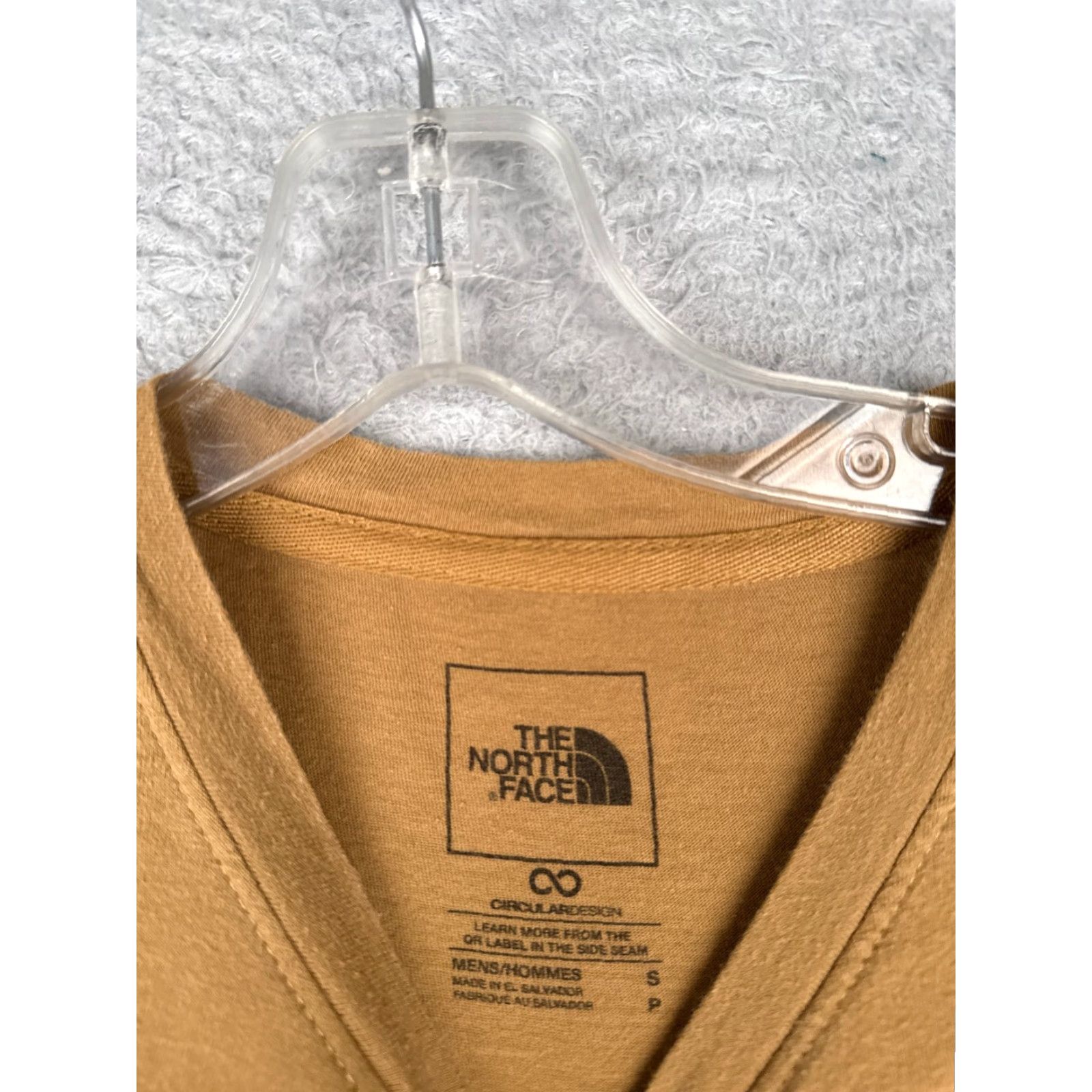 The North Face VINTAGE The North Face Shirt Men Small Petite Brown Long Sleeve Crew Neck Cotton READ Size US S / EU 44-46 / 1 - 7 Thumbnail