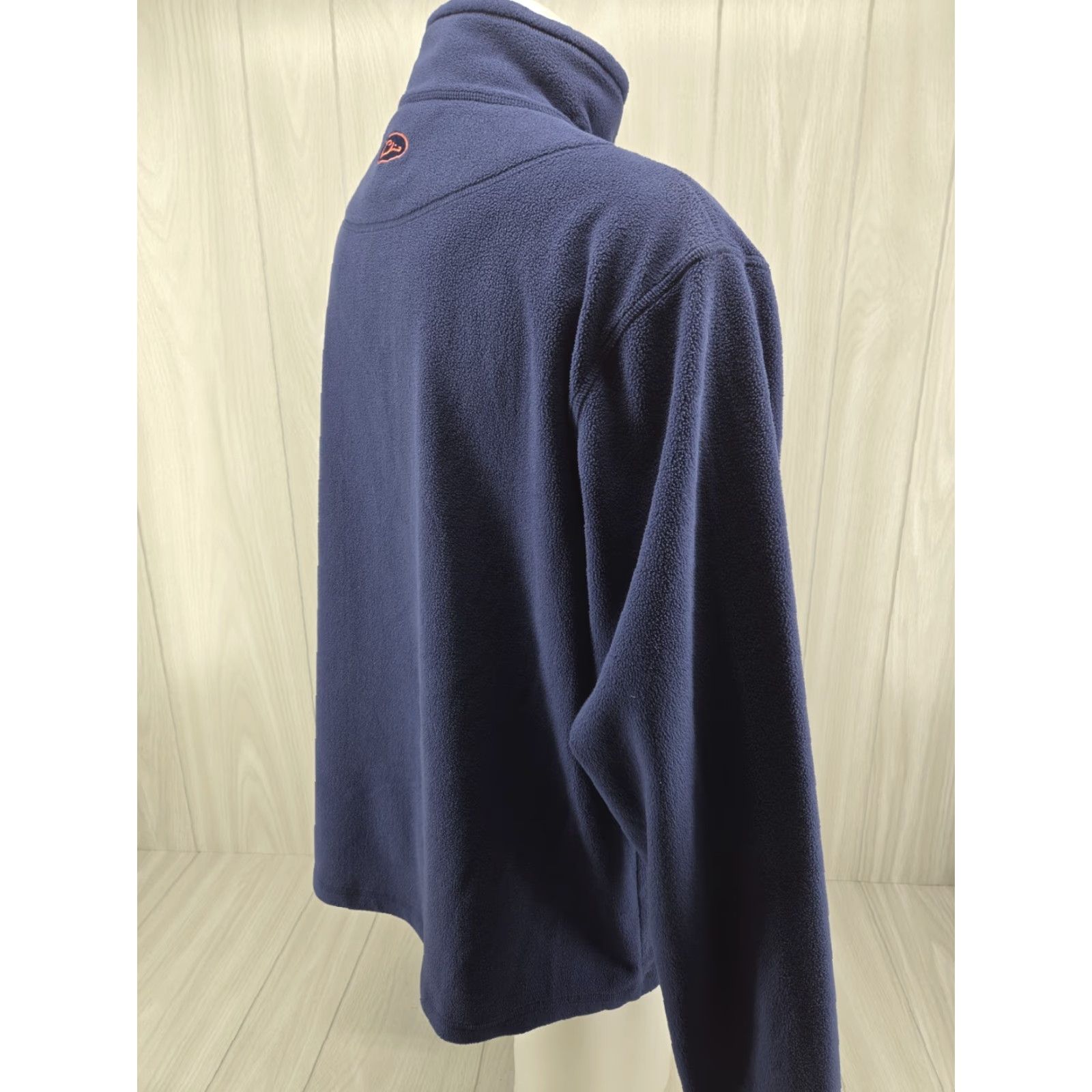 Vintage Drake Waterfowl Auburn Tigers 1/4 Zip Pullover Sweater Mens XL Blue Fleece Logo Zipper Mock Neck Long Sleeve Knit Pullover Casual Workwear 1/4 Zip Size US XL / EU 56 / 4 - 7 Thumbnail