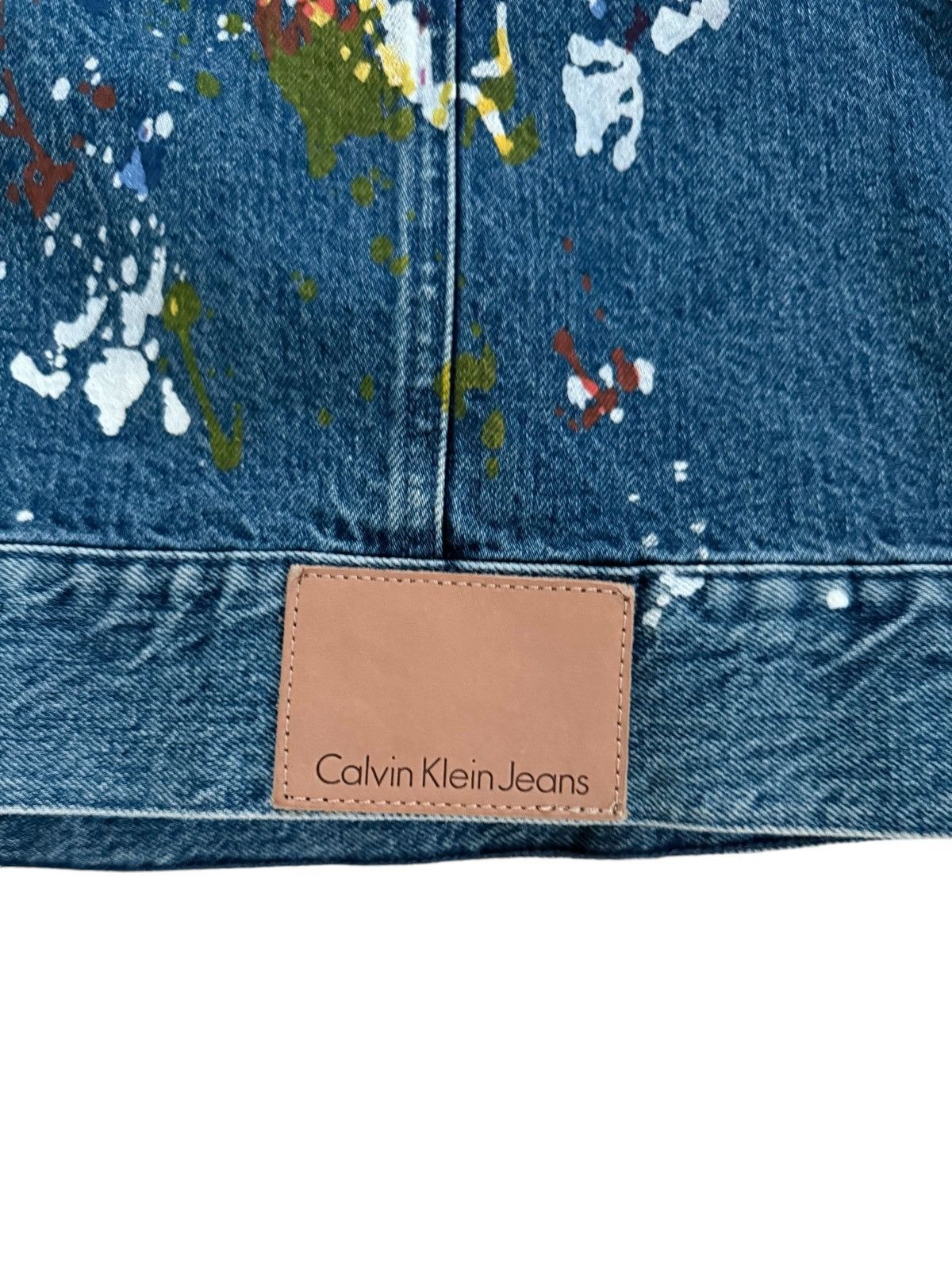 Calvin Klein Calvin Klein paint jacket Size US L / EU 52-54 / 3 - 7 Thumbnail