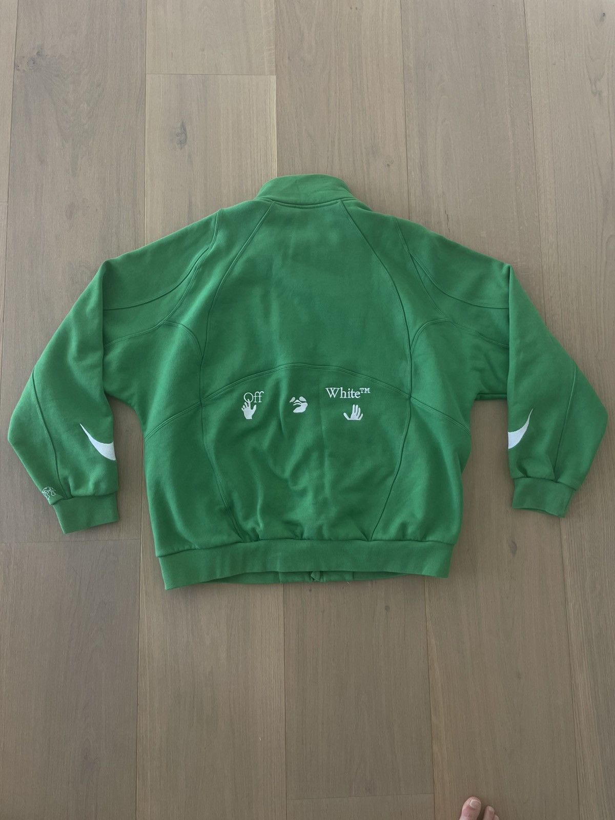 Nike × Off-White Nike X Off-White Tracksuit Jacket Size US XL / EU 56 / 4 - 2 Thumbnail
