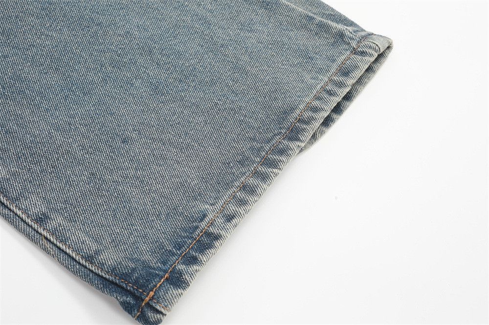 Vintage Men's street hippie washed retro flared jeans Size US 32 / EU 48 - 5 Thumbnail