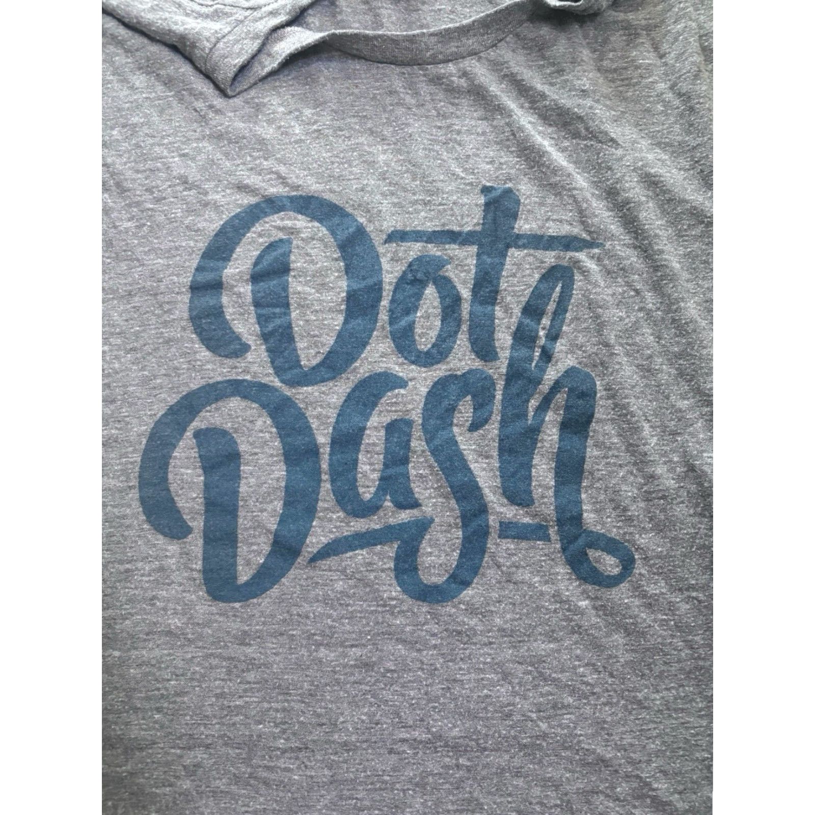 American Apparel VINTAGE American Apparel T-Shirt Mens XL Gray USA 2010s GUC Made in USA dot dash graphic tee Size US XL / EU 56 / 4 - 2 Thumbnail