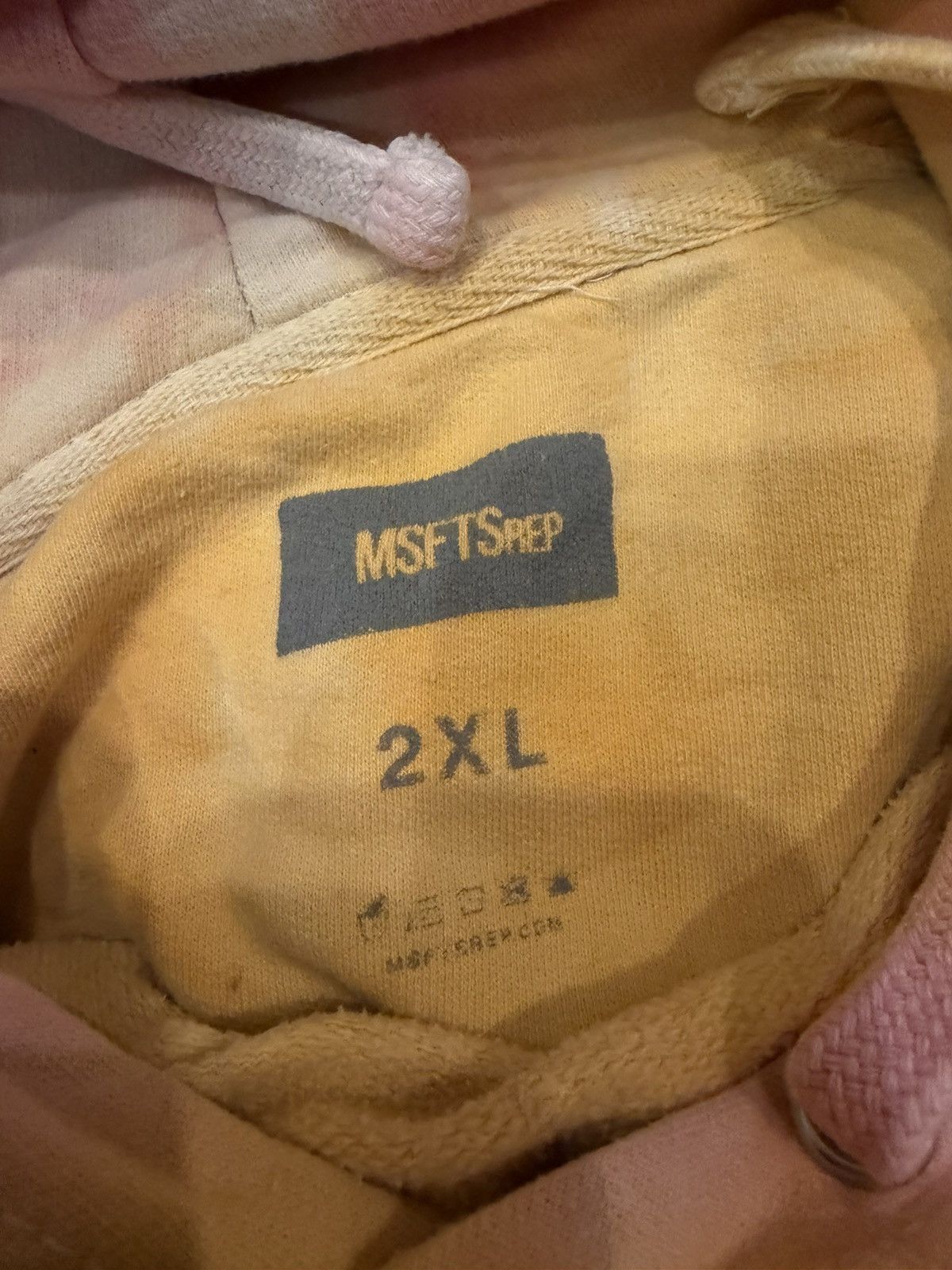 Msftsrep (1 of 1) Msftsrep Jaden Smith hand Tie-dyed hoodie Size US XXL / EU 58 / 5 - 8 Thumbnail