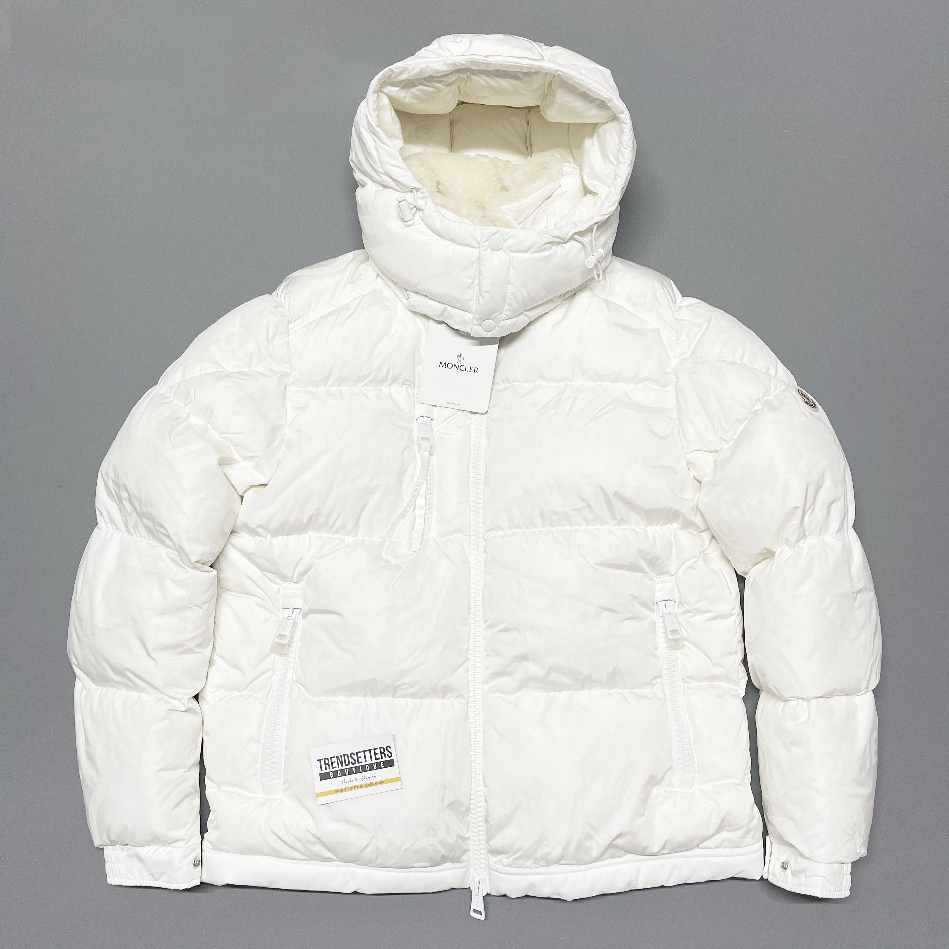 Moncler Moncler mens Tarentaise white down puffer jacket Size 4 XL Size US XL / EU 56 / 4 - 1 Thumbnail