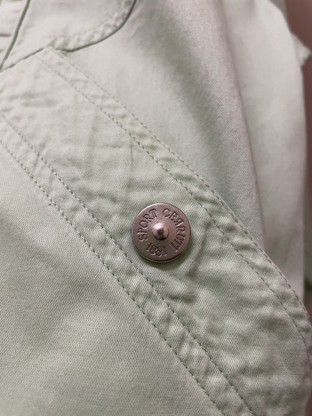 Cerruti 1881 Vtg Cerruti 1881 Sport Nino Cerruti Embroided Light Jacket Size US L / EU 52-54 / 3 - 6 Thumbnail