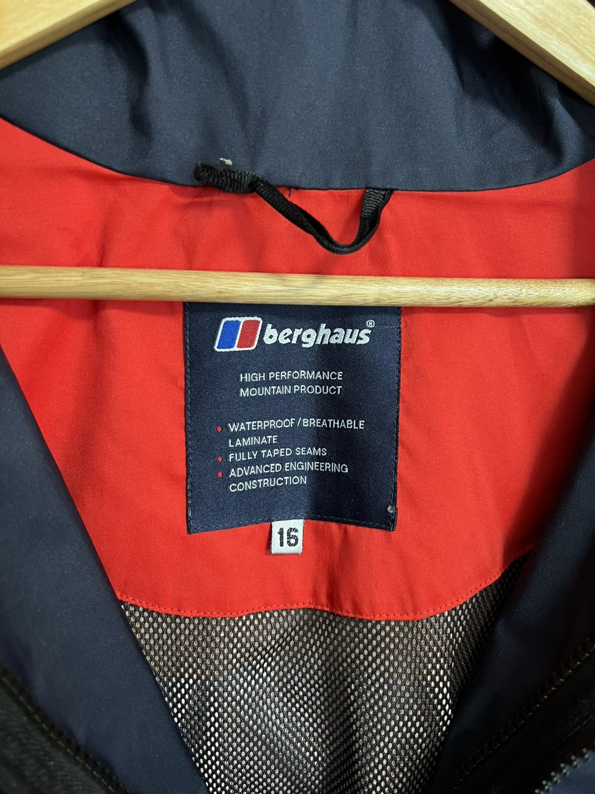 Berghaus × Vintage Berghaus Driaqua Vintage Waterproof Jacket Sz 16 Breathable Size L / US 10 / IT 46 - 9 Thumbnail