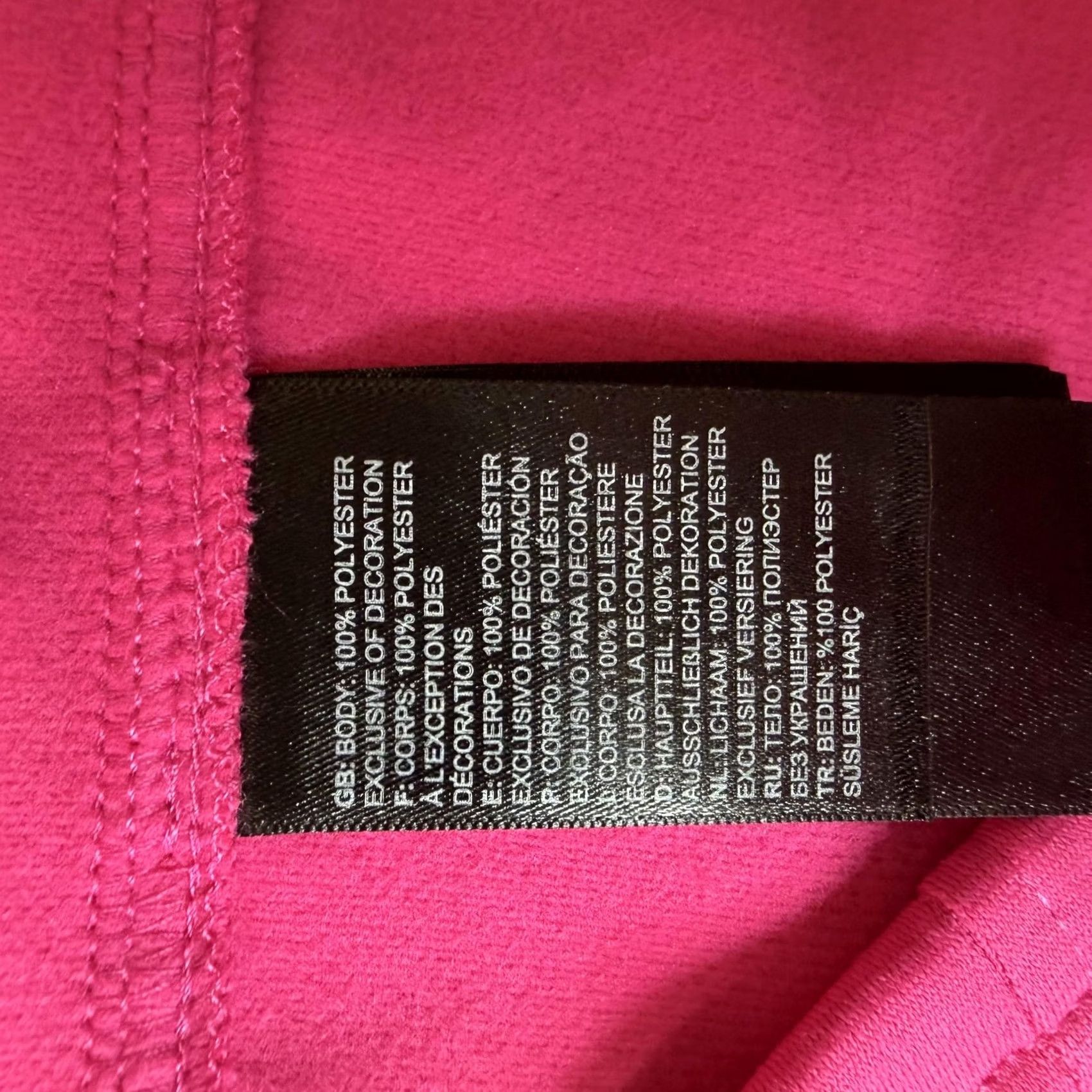 The North Face The North Face Fleece Pullover Womens XXL Pink 1/4 Zip Mock Neck Long Sleeve Size XXL / US 16-18 / IT 52-54 - 3 Thumbnail