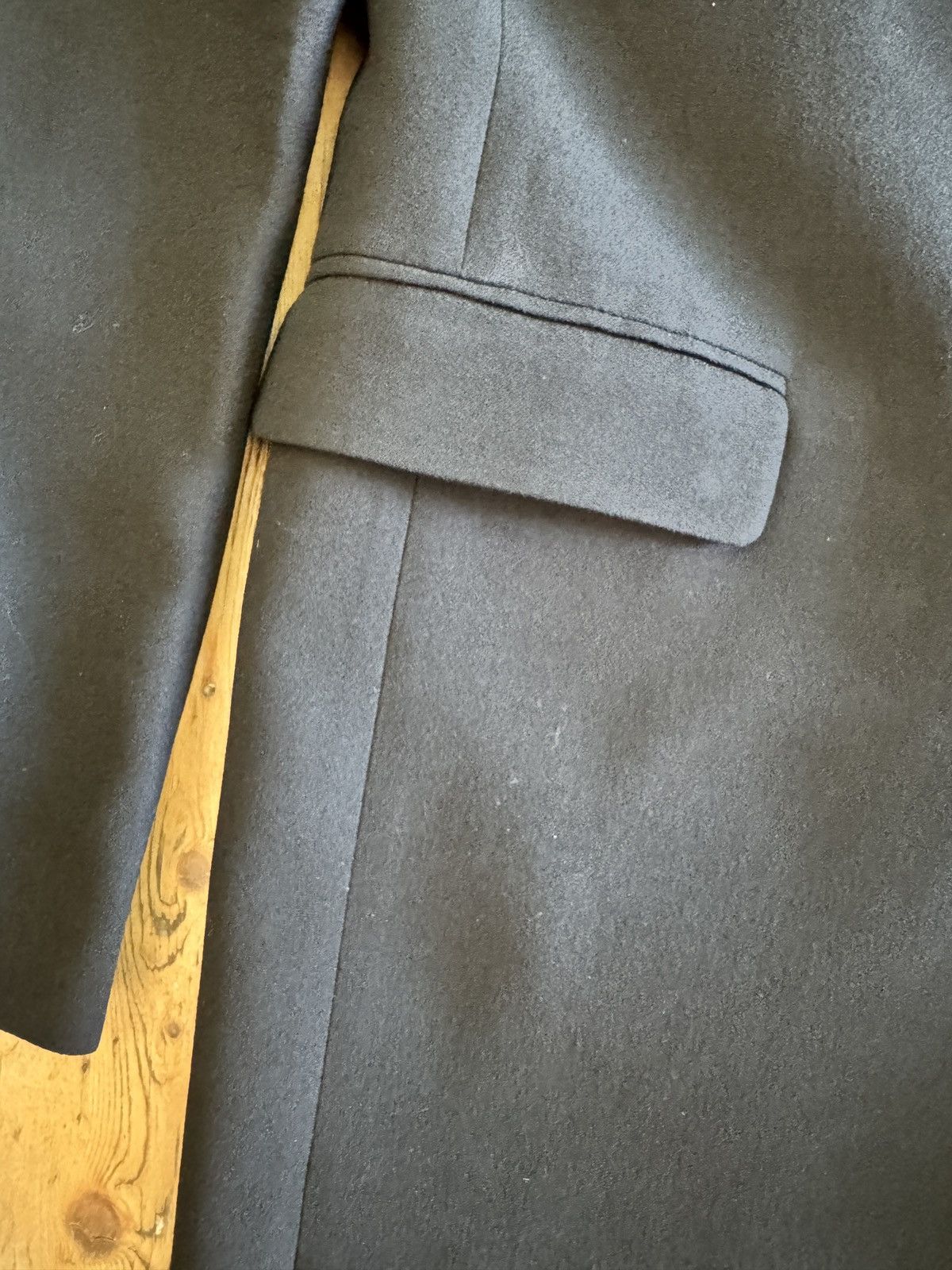 Rick Owens Tecuatl Tatlin tailored jacket in wool crepe Size 40L - 3 Thumbnail