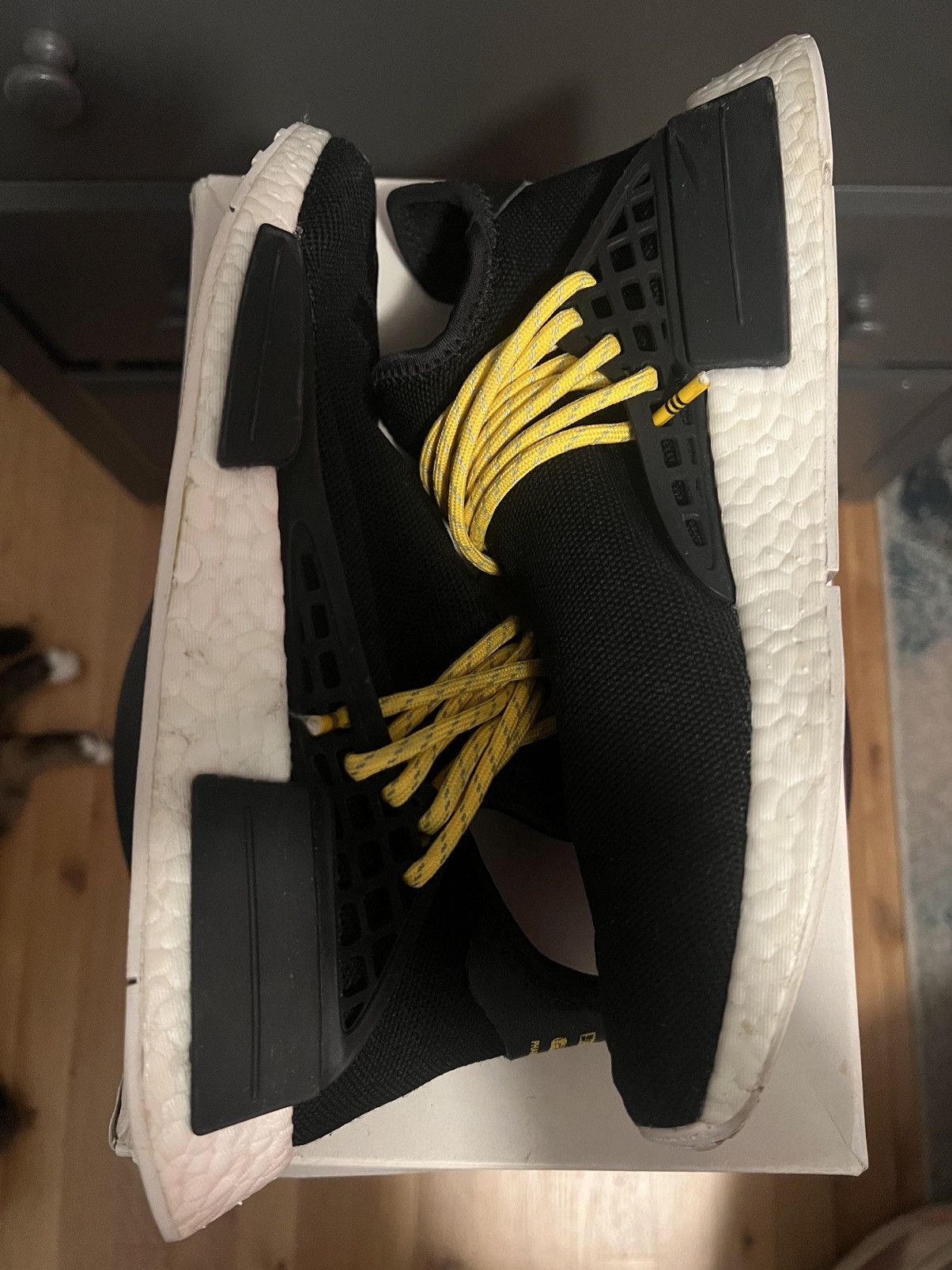 Adidas × Humanrace Adidas NMD R1 Pharrell HU Size US 8 / EU 41 - 5 Thumbnail