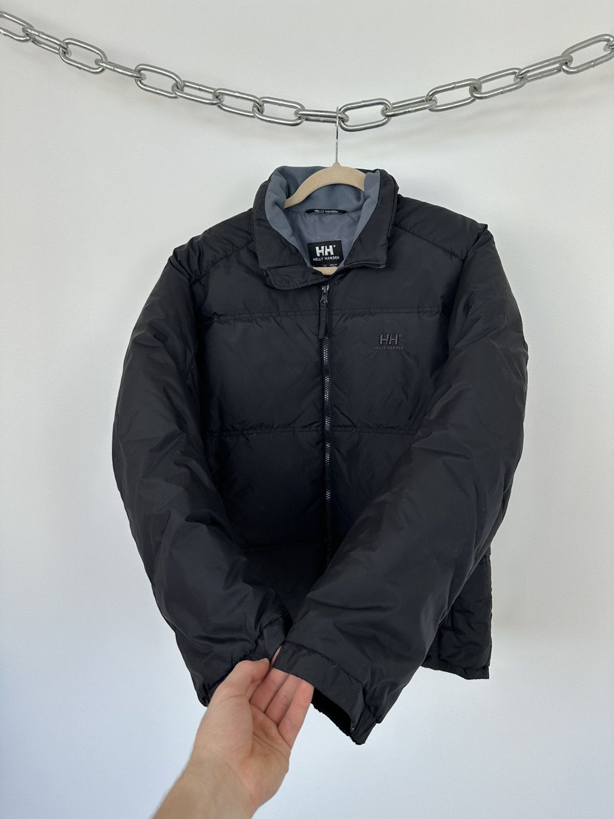 Vintage Helly Hansen Gorpcore Y2K Outdoor Down Puffer Jacket