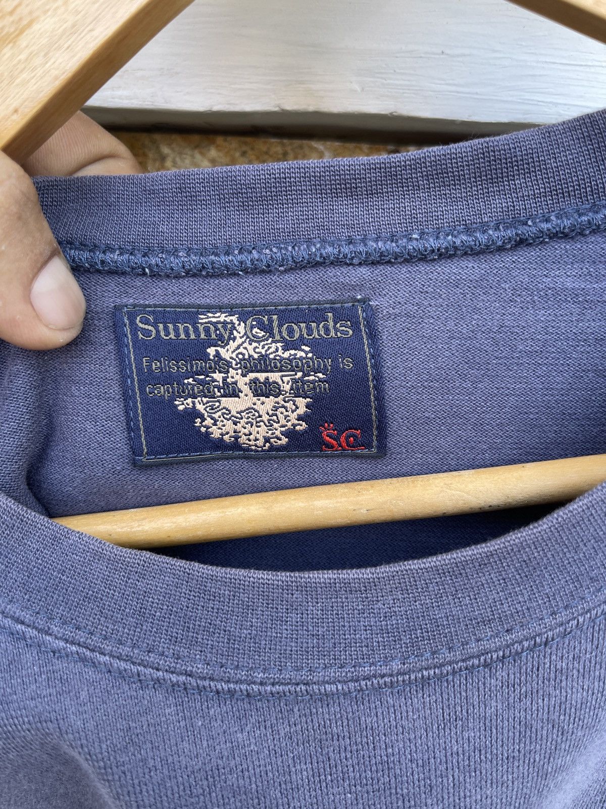 Japanese Brand Rare🔥Japanese Feel At Peace Faded Thrashed Tee Size US L / EU 52-54 / 3 - 4 Thumbnail
