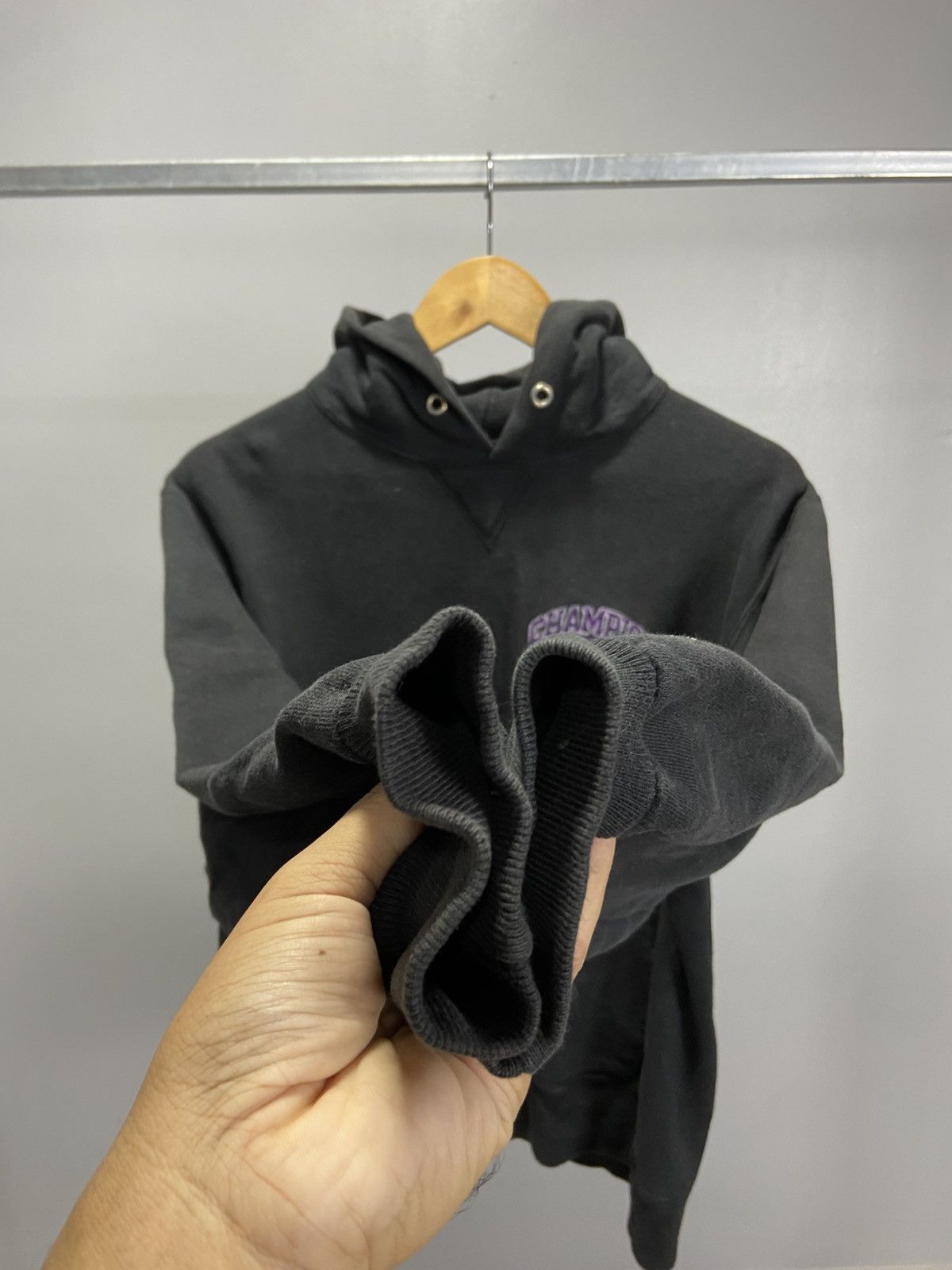 Champion × Vintage Vintage champion spellout logo hoodie Size US M / EU 48-50 / 2 - 3 Thumbnail