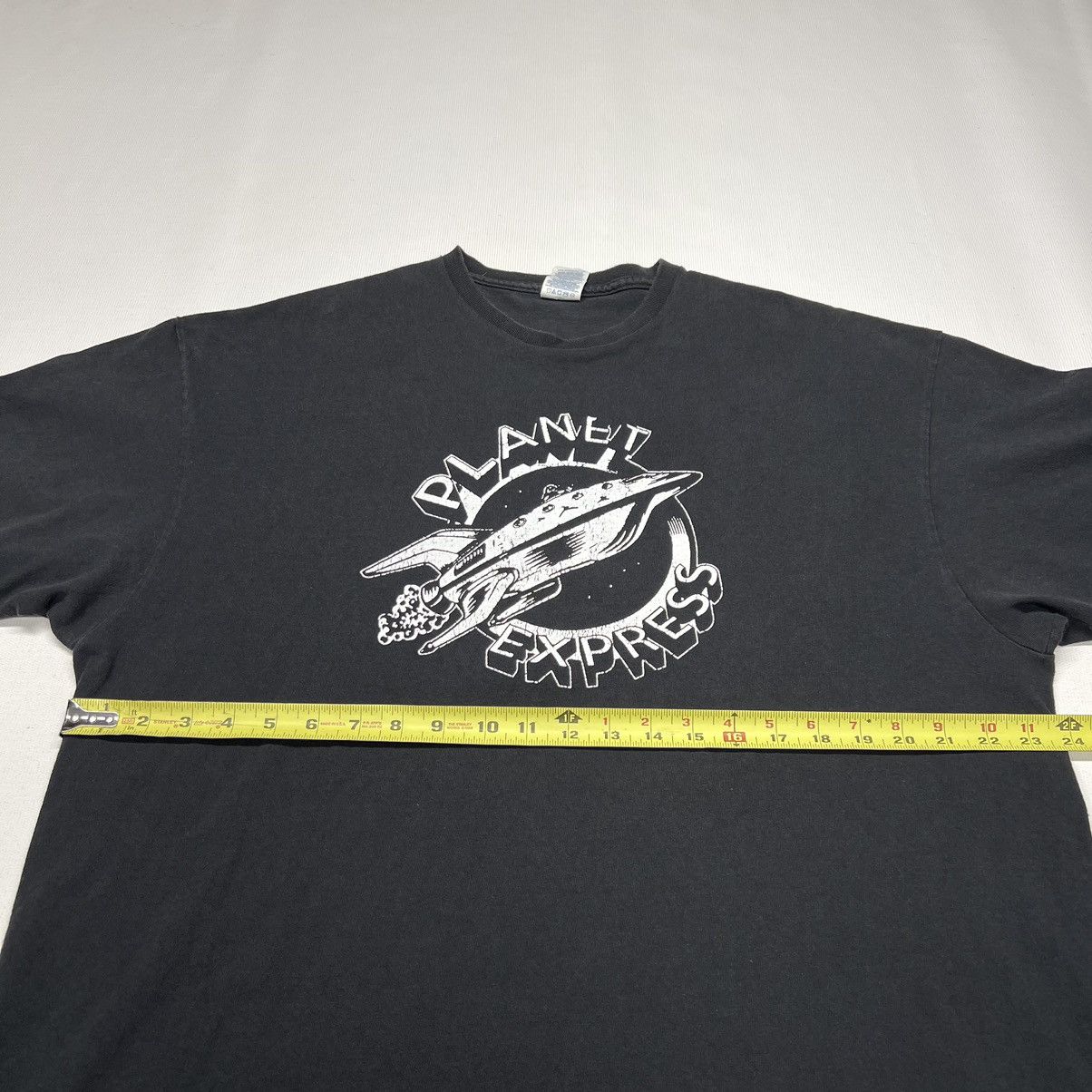 Delta × Vintage VTG Futurama Tee Shirt Black Planet Express Delta TV Cartoon Size US XXL / EU 58 / 5 - 17 Thumbnail