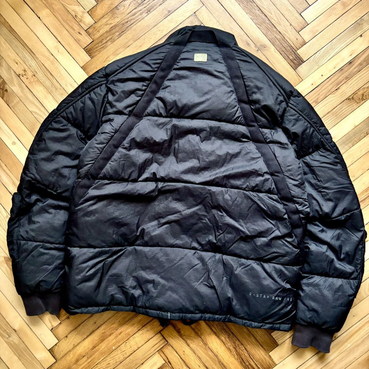 G-Star RARE G Star Raw Technical Field Down Puffer Jacket Size US L / EU 52-54 / 3 - 2 Thumbnail