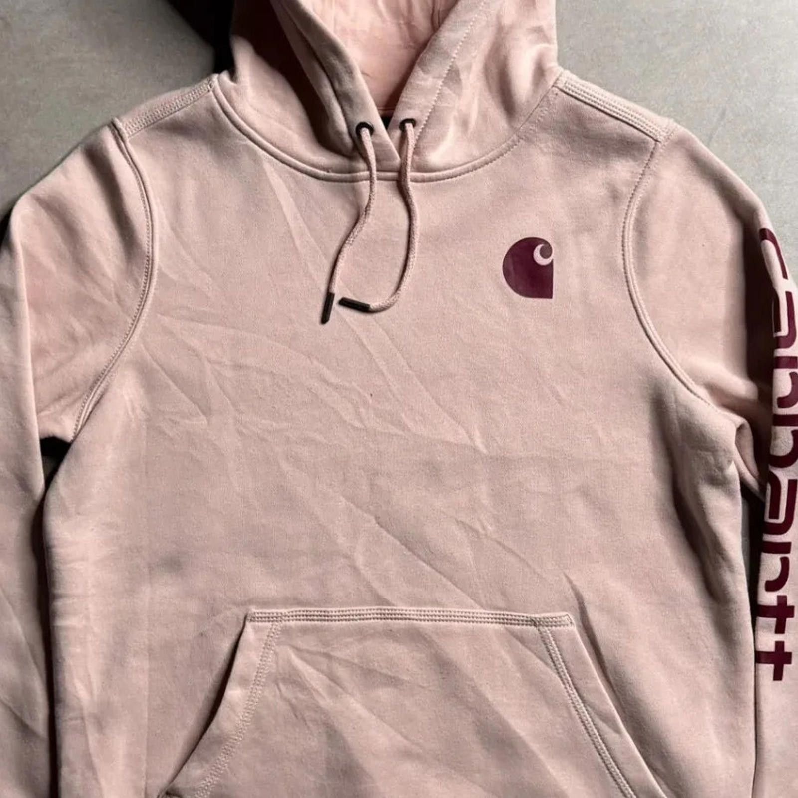 Carhartt Vintage Carhartt Pink Hoodie - S Size US S / EU 44-46 / 1 - 8 Thumbnail