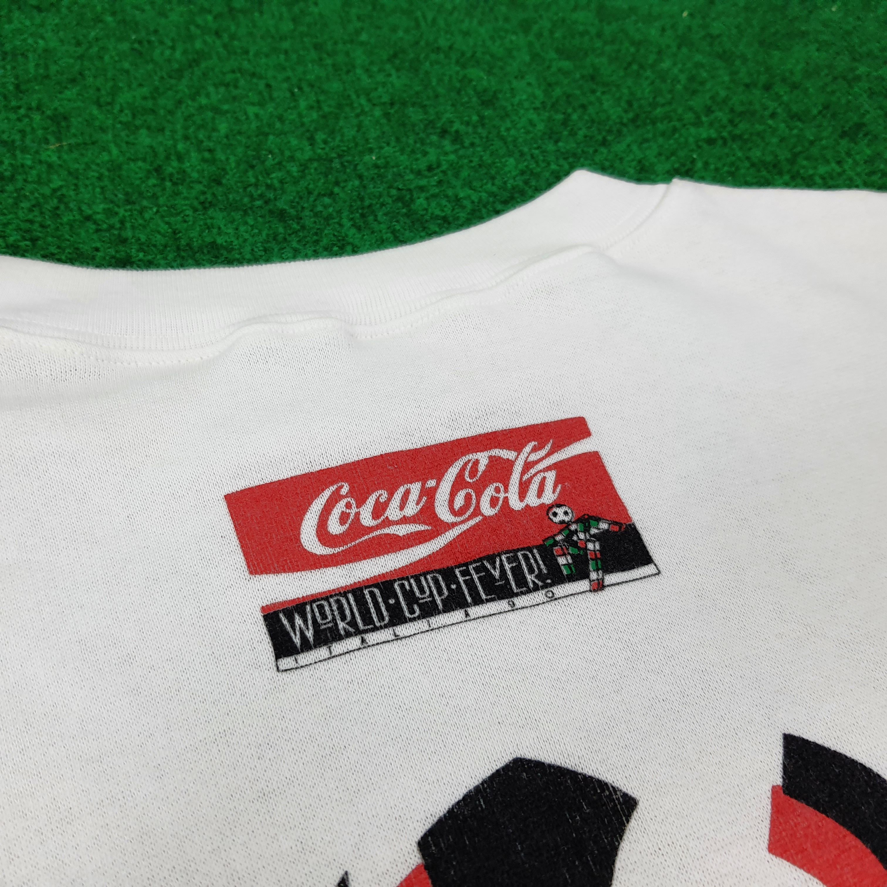 Coca Cola Vintage Coca Cola Italia'90 World Cup Sweatshirt C270N15 Size US XL / EU 56 / 4 - 6 Thumbnail