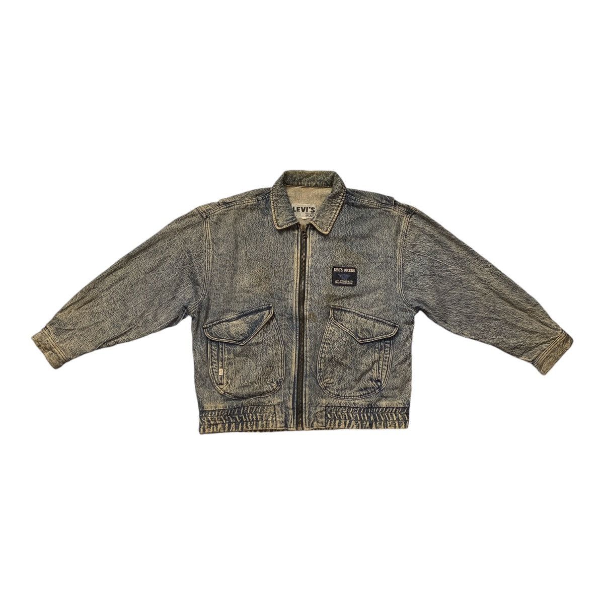 Dockers × Levi's Vintage Clothing Rare Design Vintage Levi’s Denim Jackets Size US L / EU 52-54 / 3 - 1 Thumbnail