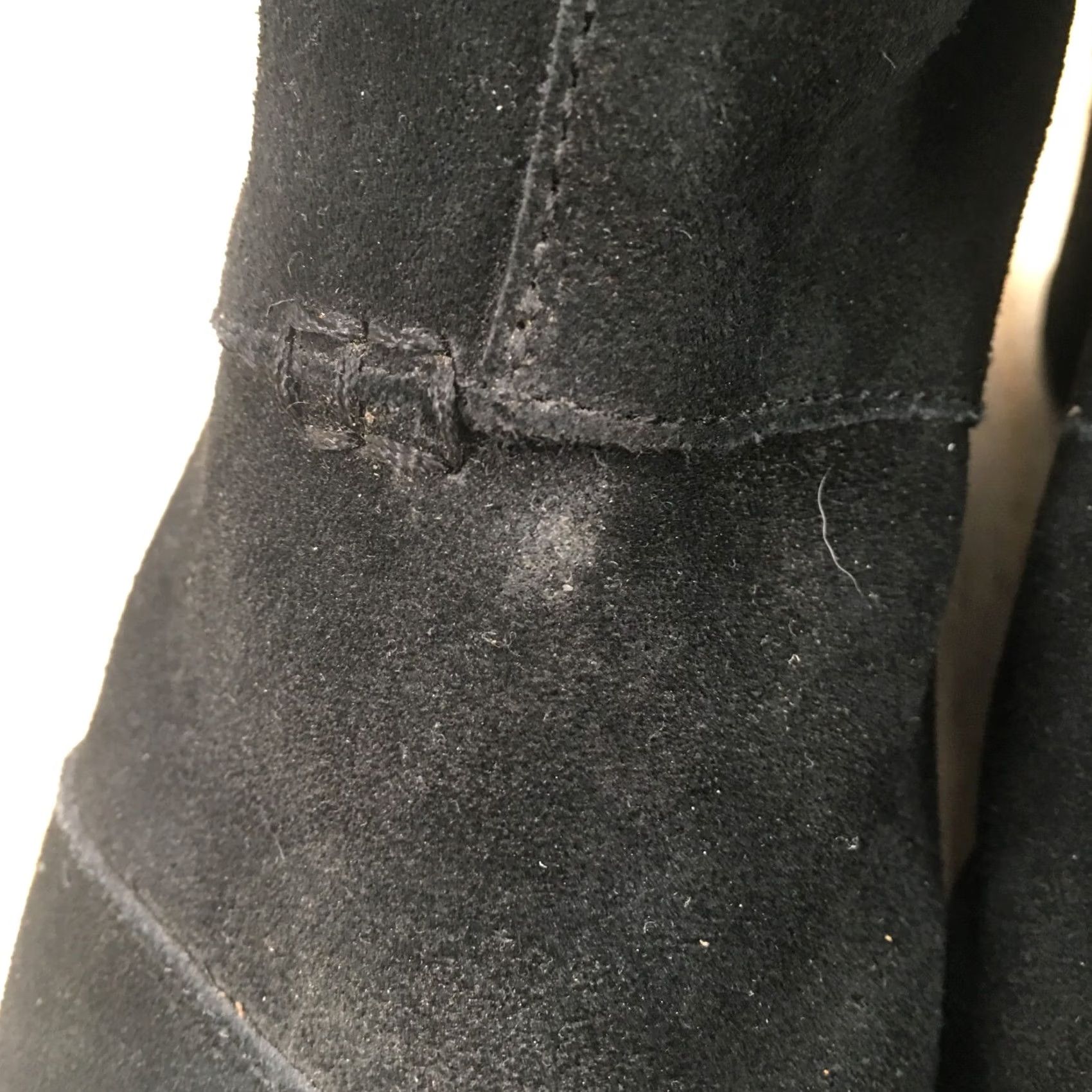 Toms Toms Boots Womens 9 Desert Black Comfort Side Zip Round Toe Casual Wedge Heels Size US 9 / IT 39 - 3 Thumbnail