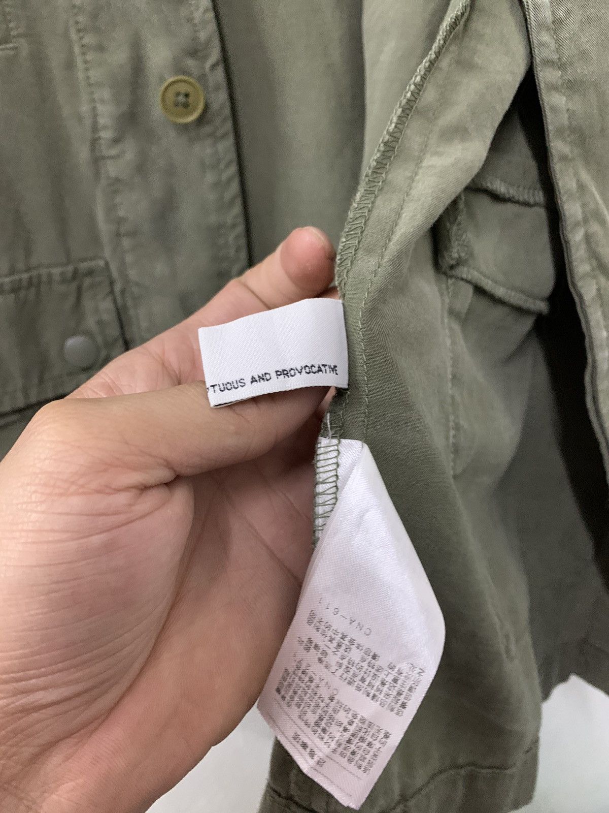Japanese Brand SLY Military Vintage Style Jacket F-1 Size M / US 6-8 / IT 42-44 - 8 Thumbnail