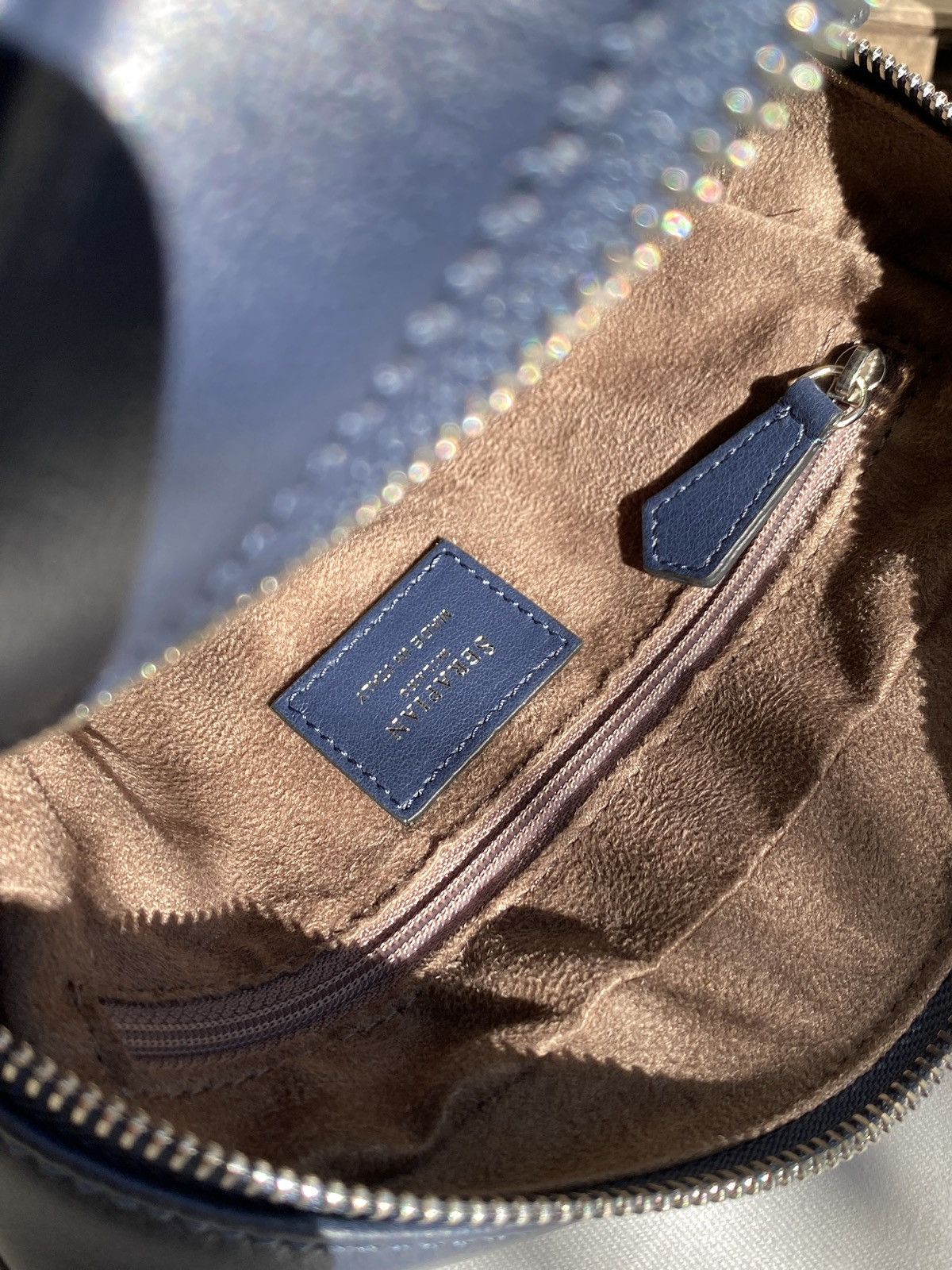 Designer × Serapian Milano Serapian Milano Messenger in Mosaico Weawing Leather Bag Size ONE SIZE - 22 Thumbnail