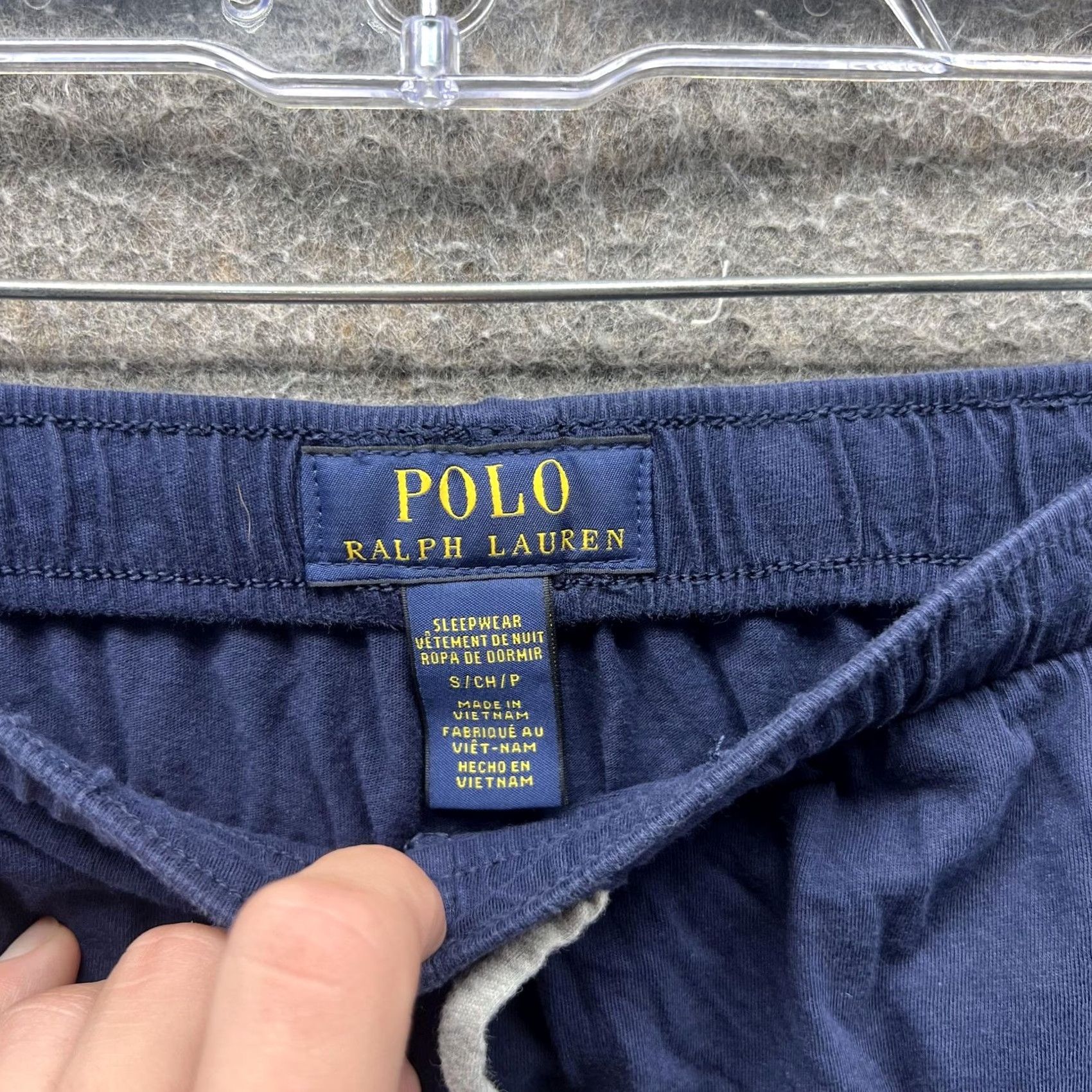 Polo Ralph Lauren Polo Ralph Lauren Pajama Pants Mens Small Blue Jersey Knit Lounge Sleepwear Size US S / EU 44-46 / 1 - 5 Thumbnail