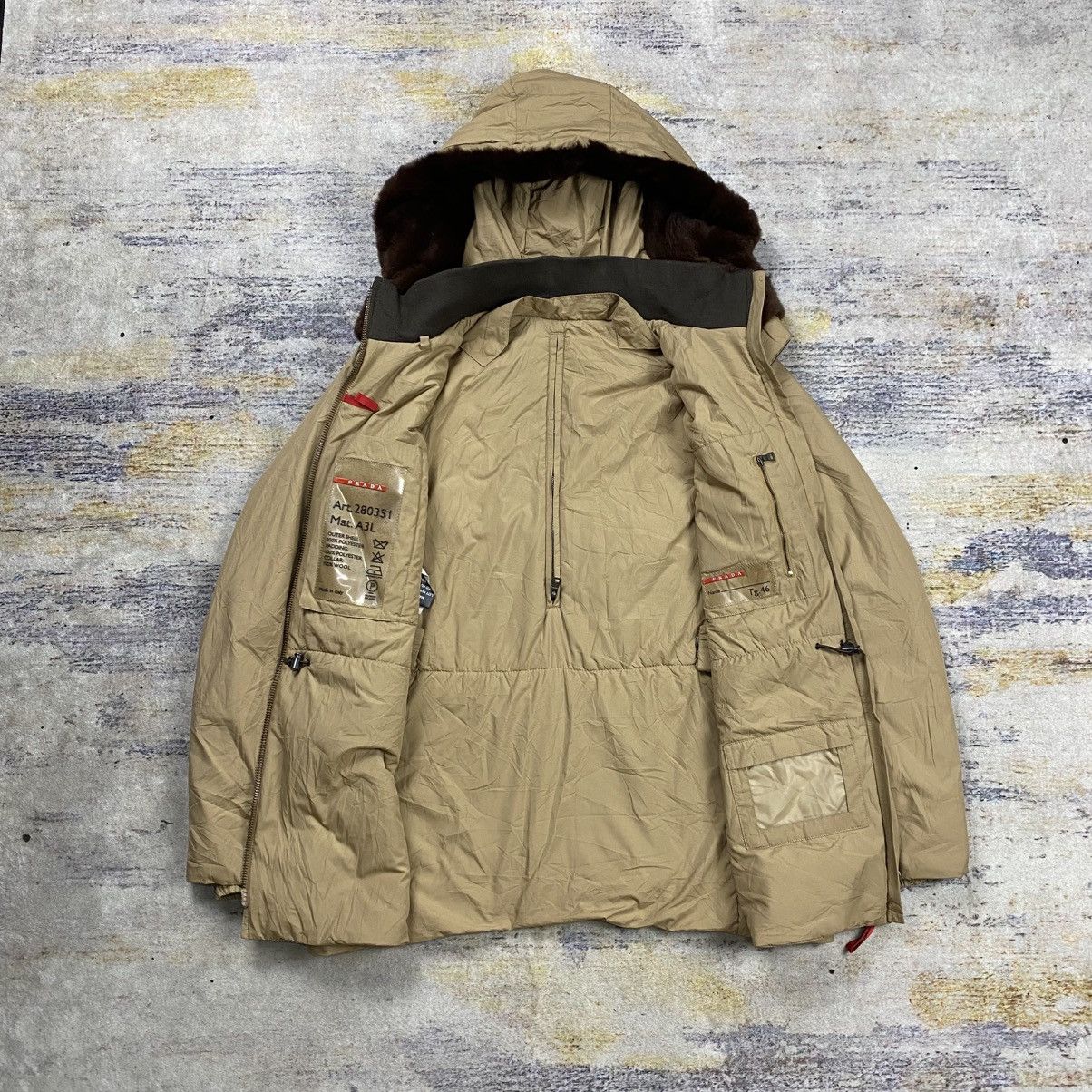 Prada Prada packable fur hoodie jacket Size US M / EU 48-50 / 2 - 7 Thumbnail