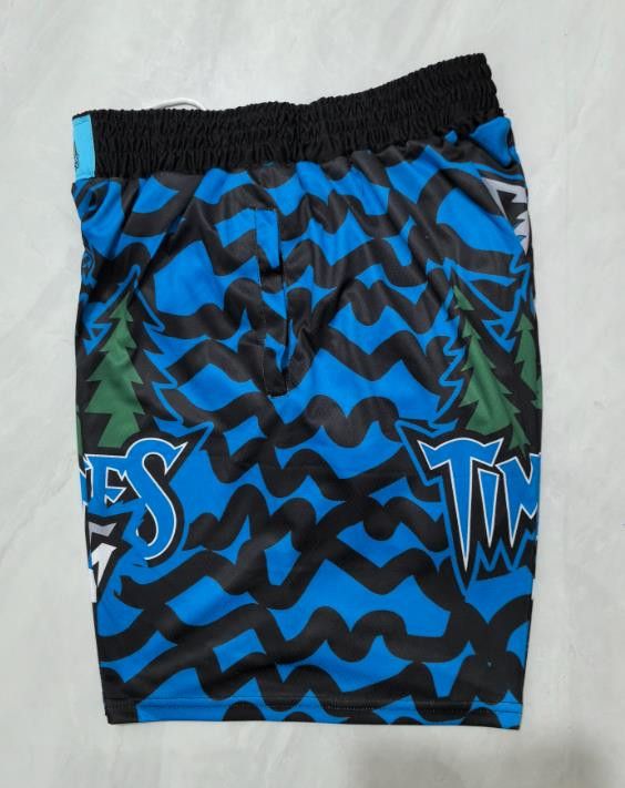 NBA XL Timberwolves Short NBA Pocket Short Size US 36 / EU 52 - 2 Thumbnail