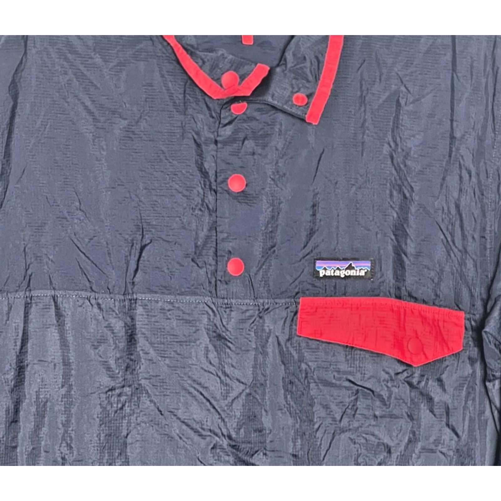 Patagonia Patagonia Jacket Windbreaker Zip Pockets Regular Men's M Blue Mid-Length Navy Size US M / EU 48-50 / 2 - 2 Thumbnail