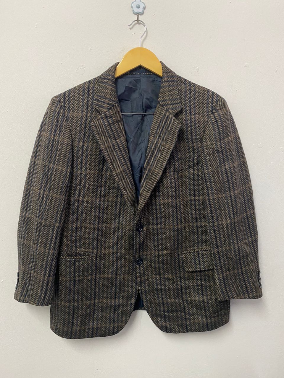 Burberry Prorsum × Vintage Vintage Burberry Prorsum Checkered Coat Blazer Jacket Size 38R - 1 Thumbnail
