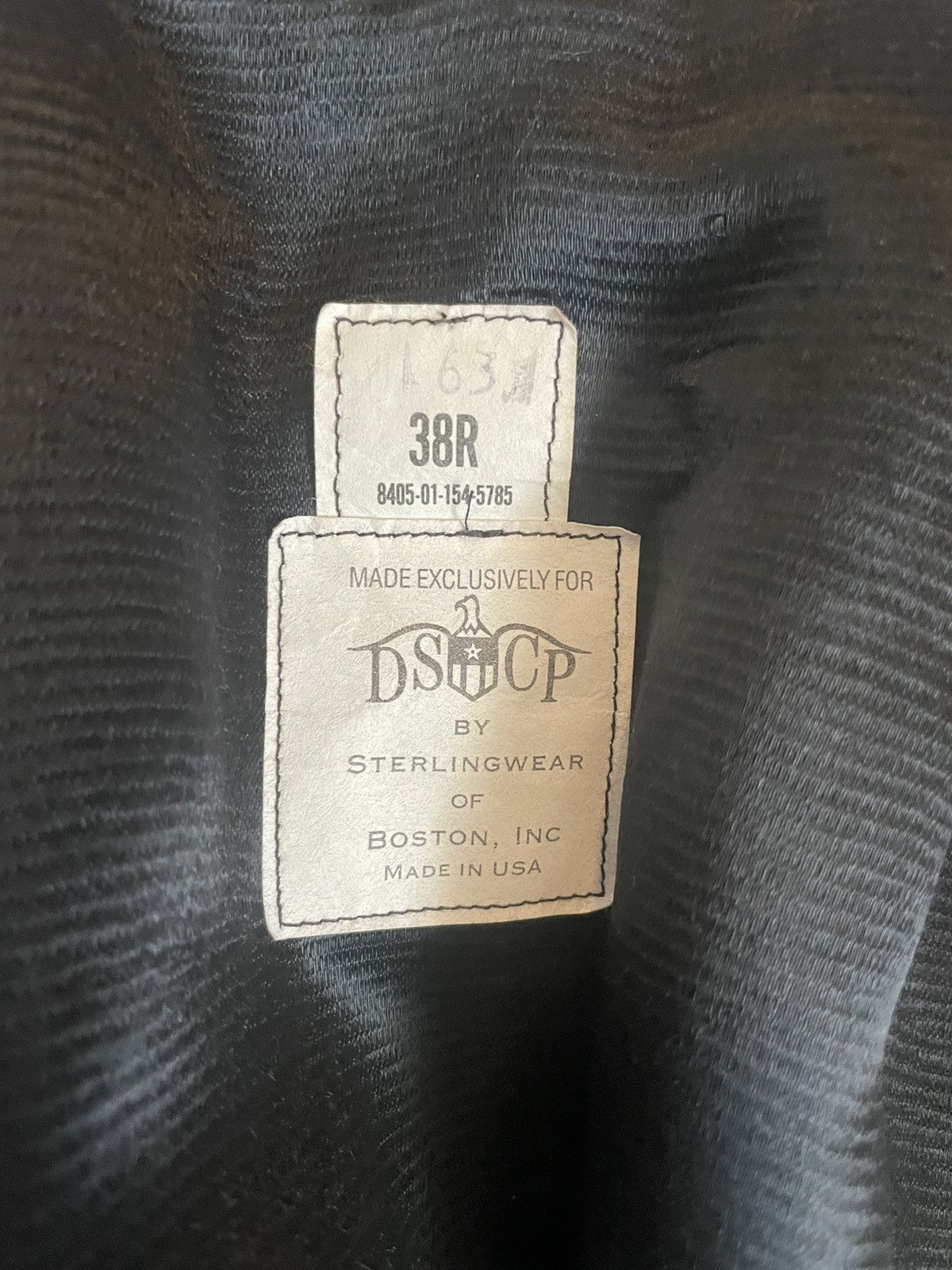 Sterlingwear DSCP Double Breasted Melton Wool Peacoat Size US S / EU 44-46 / 1 - 6 Thumbnail