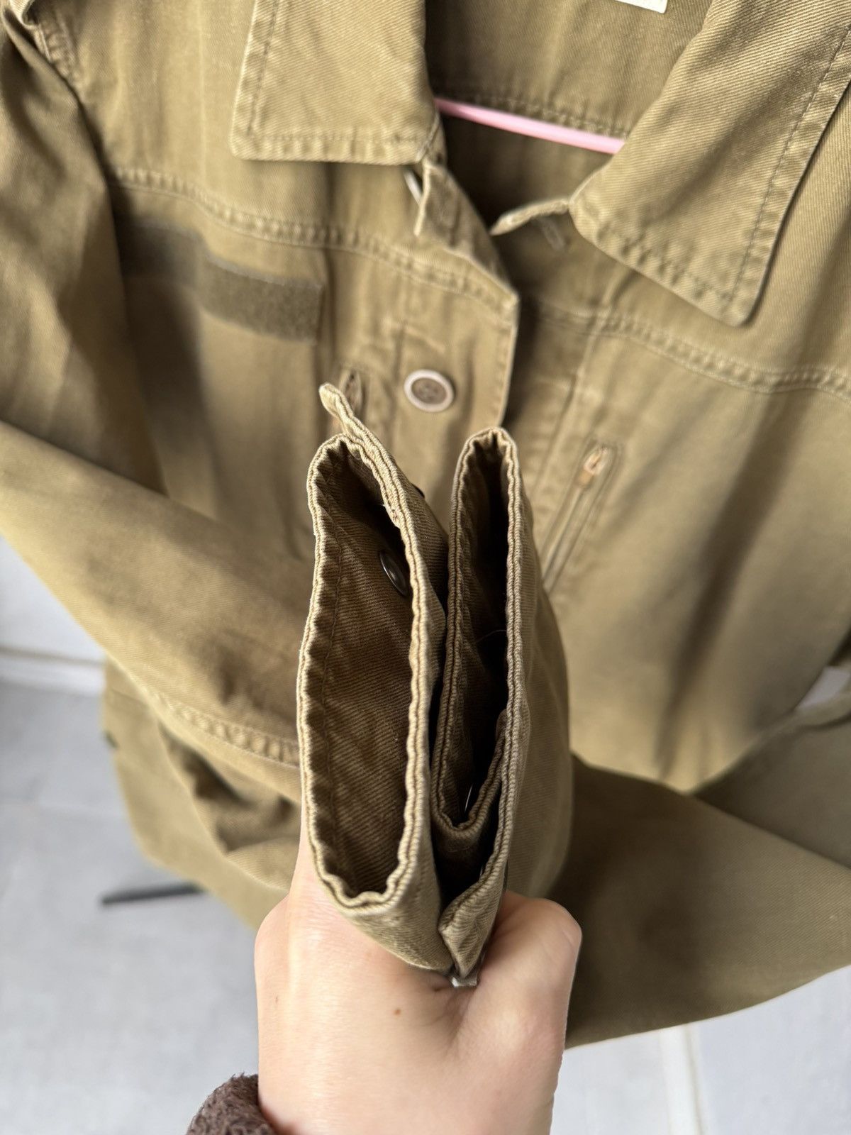 Saint Laurent Paris Saint Laurent Paris 16SS Military Jacket Khaki Size XS / US 0-2 / IT 36-38 - 9 Thumbnail