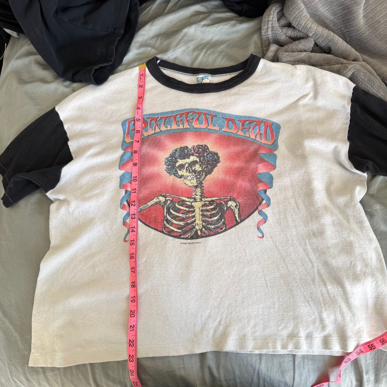 Vintage Vintage Grateful Dead Bertha Raglan T Shirt Size XL 1982 Size US XL / EU 56 / 4 - 10 Thumbnail