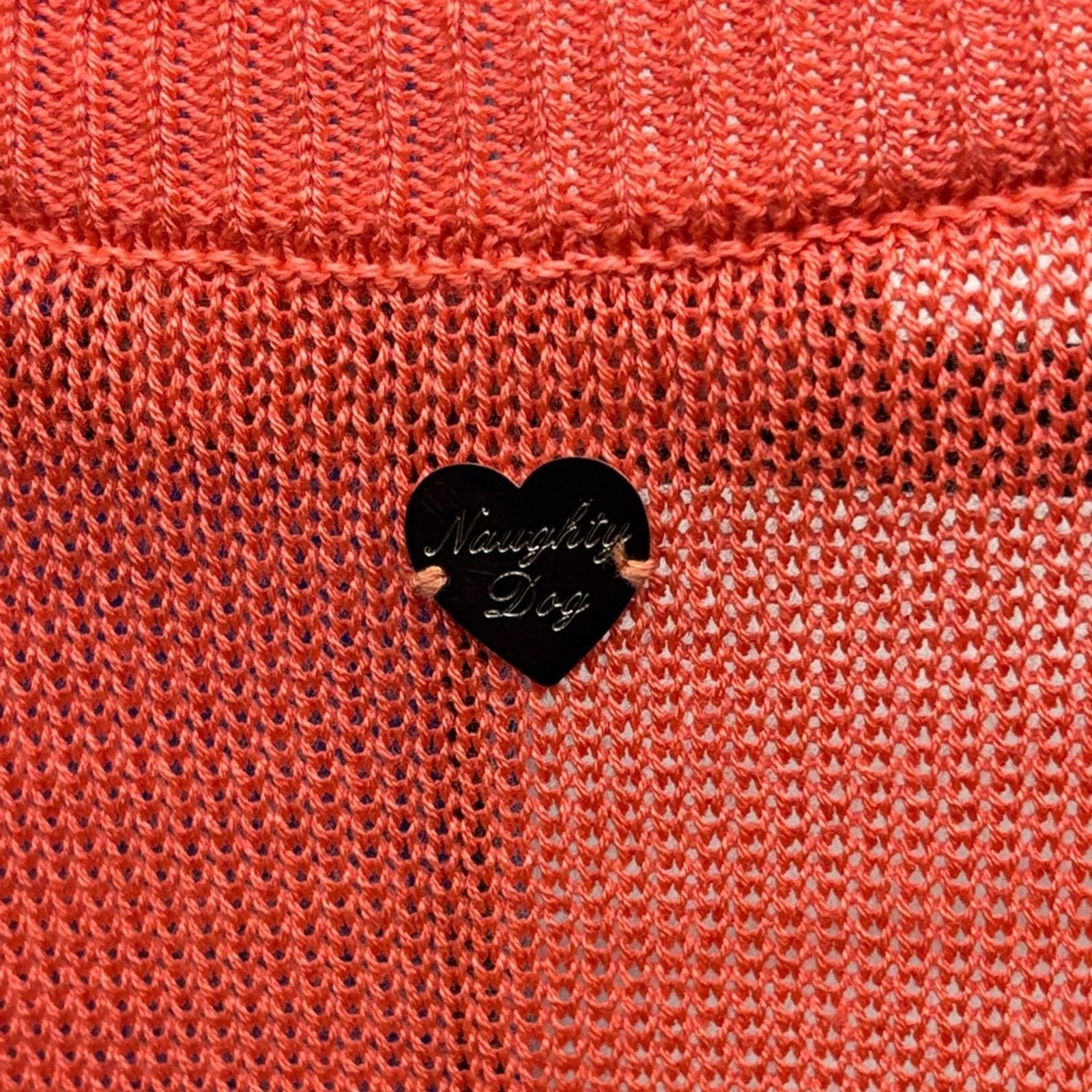 Other NWT Naughty Dog Coral Knit Women's Tunic Size L Size L / US 10 / IT 46 - 2 Thumbnail