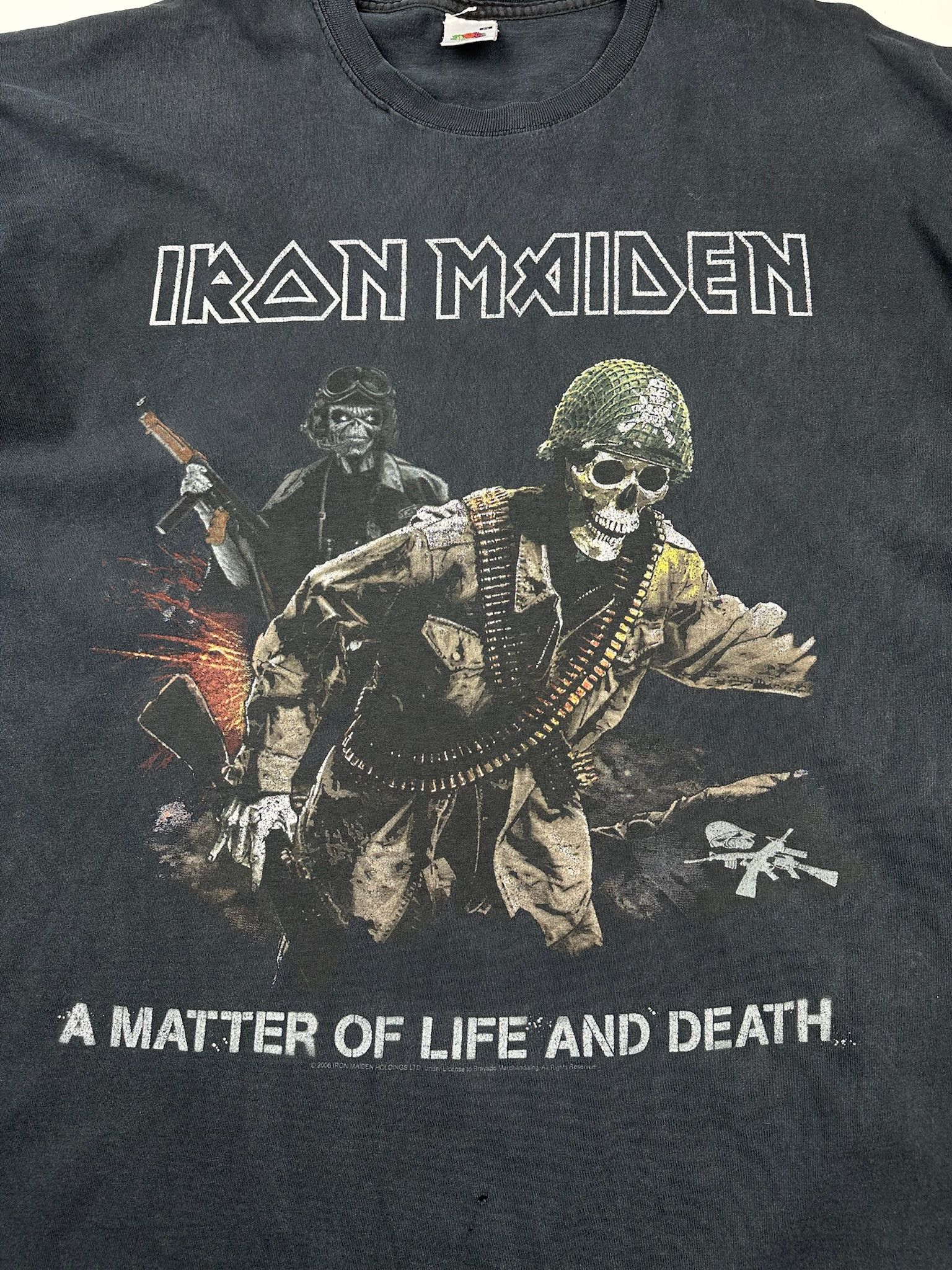 Iron Maiden Vintage Iron Maiden T-Shirt Size US XL / EU 56 / 4 - 6 Thumbnail