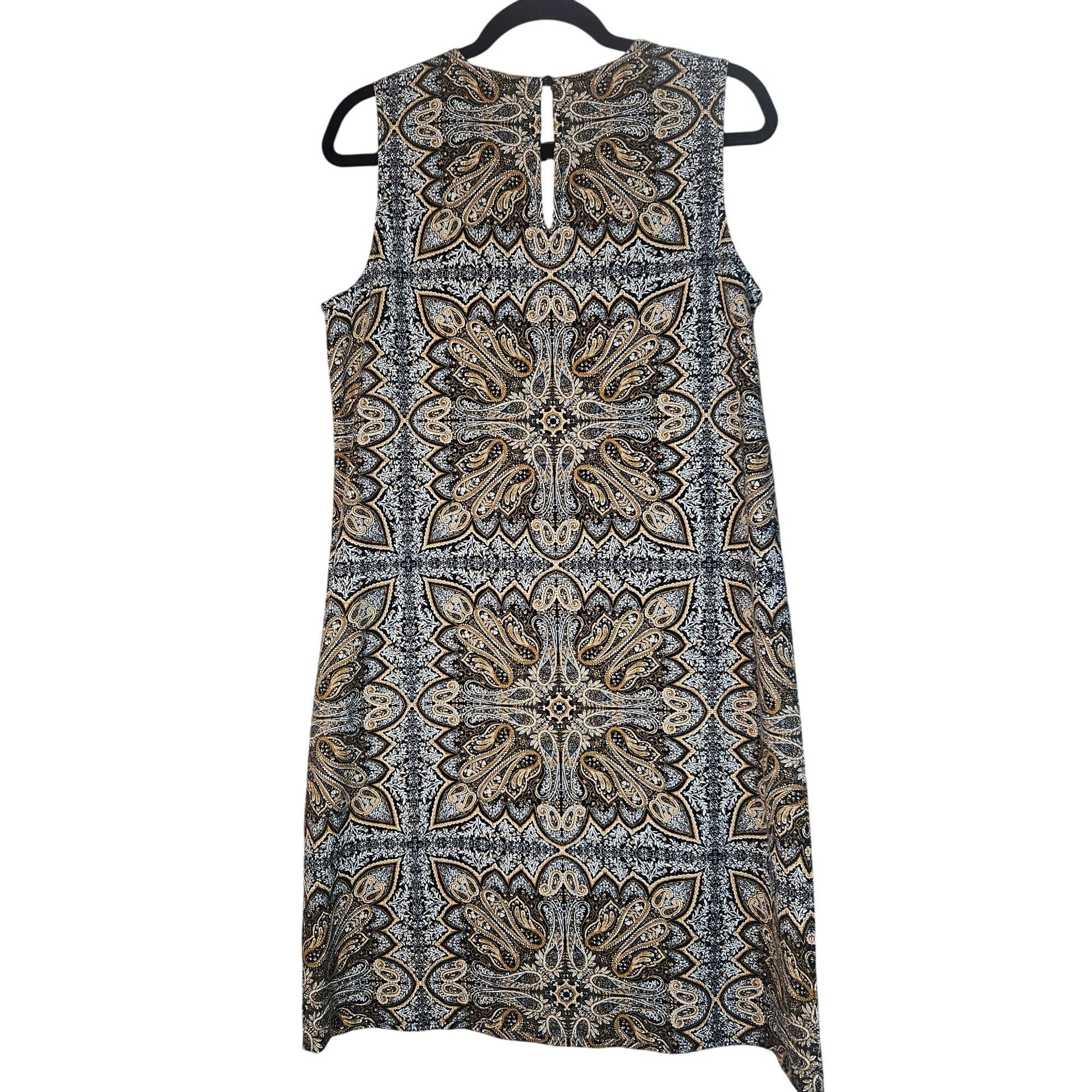 J. Jill J. Jill Womens Multicolor M Sleeveless Workwear Art Print Qu Size M / US 6-8 / IT 42-44 - 2 Thumbnail