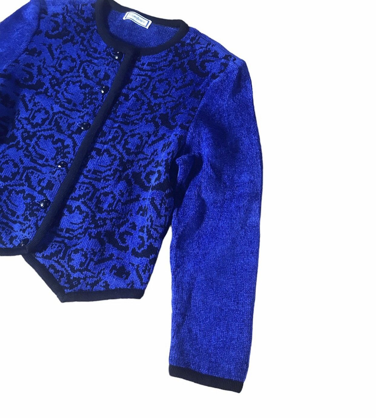 Yves Saint Laurent 🔥🔥🔥 VTG YSL KNITWEAR/CARDIGAN WOMAN JACKET Size US M / EU 48-50 / 2 - 5 Thumbnail