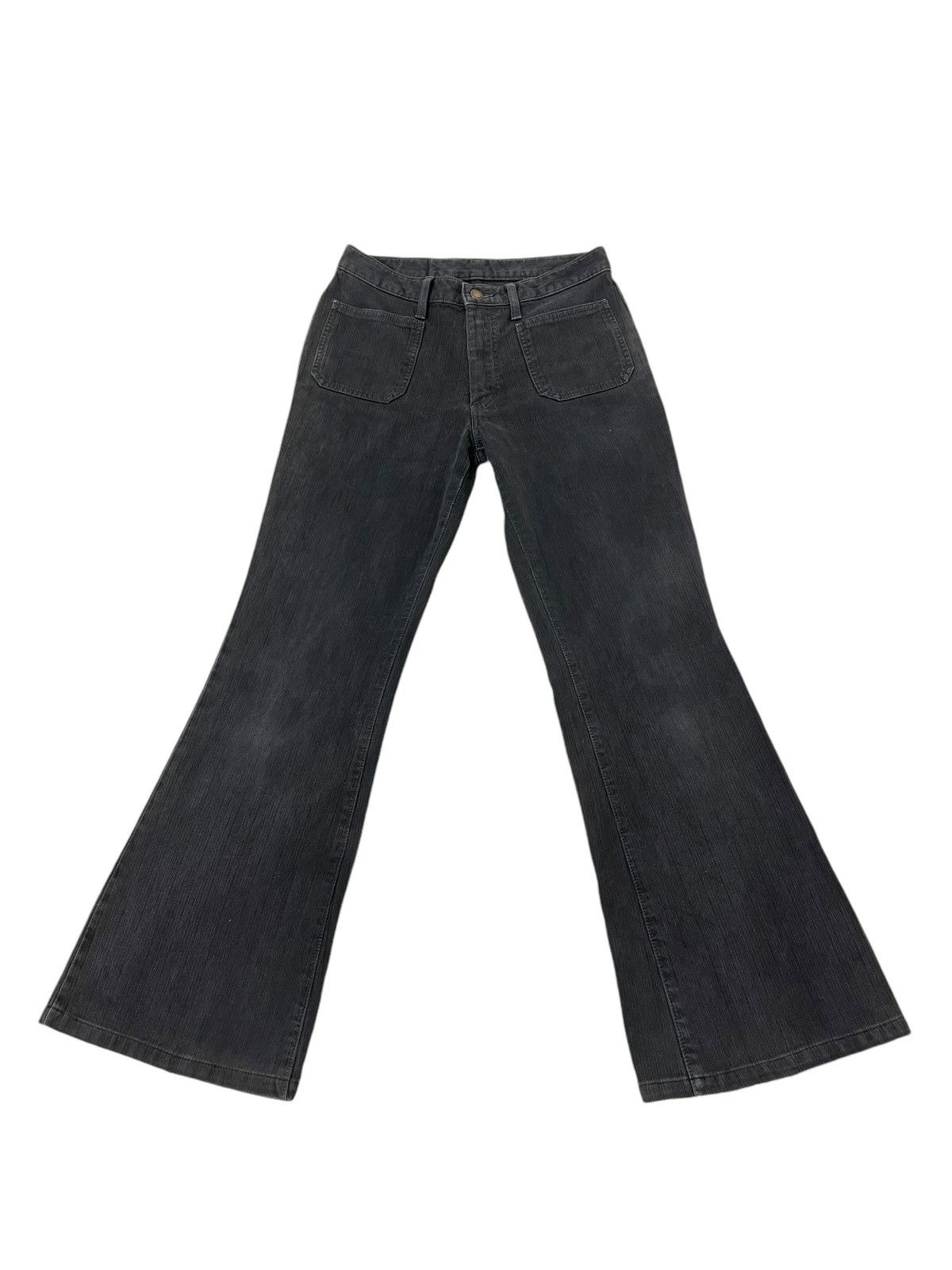 Japanese Brand Flare Jeans Blue Way Japan Faded Boot Cut 1🟦4 Size US 28 / EU 44 - 10 Thumbnail