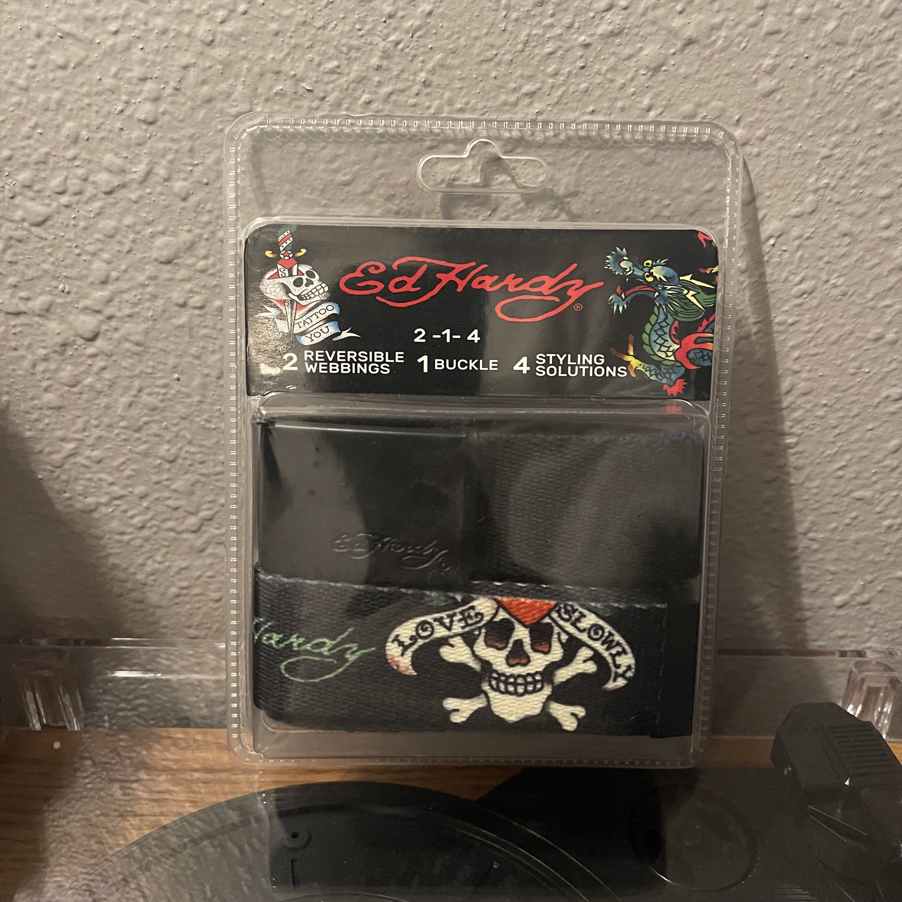 Ed Hardy Ed Hardy Buckle Belt 2 in 1 Size ONE SIZE - 1 Thumbnail